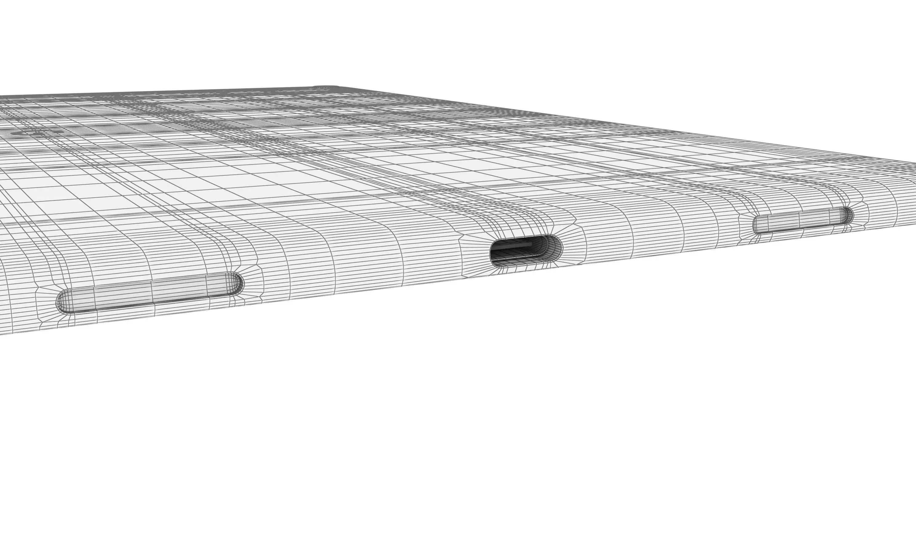 Google Pixel Tablet Gray High Poly  3D model_22