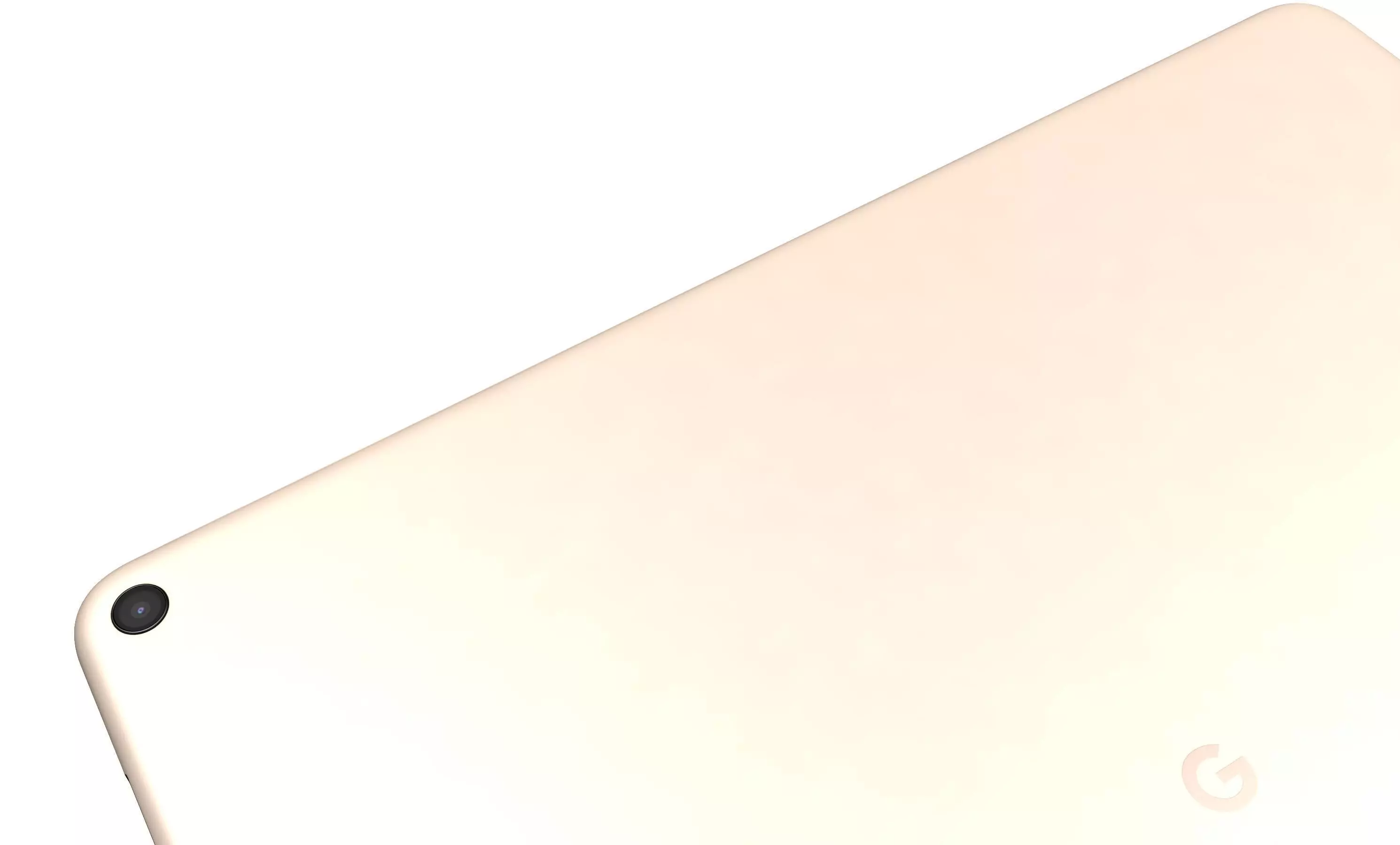 Google Pixel Tablet Pink High Poly  3D model_9