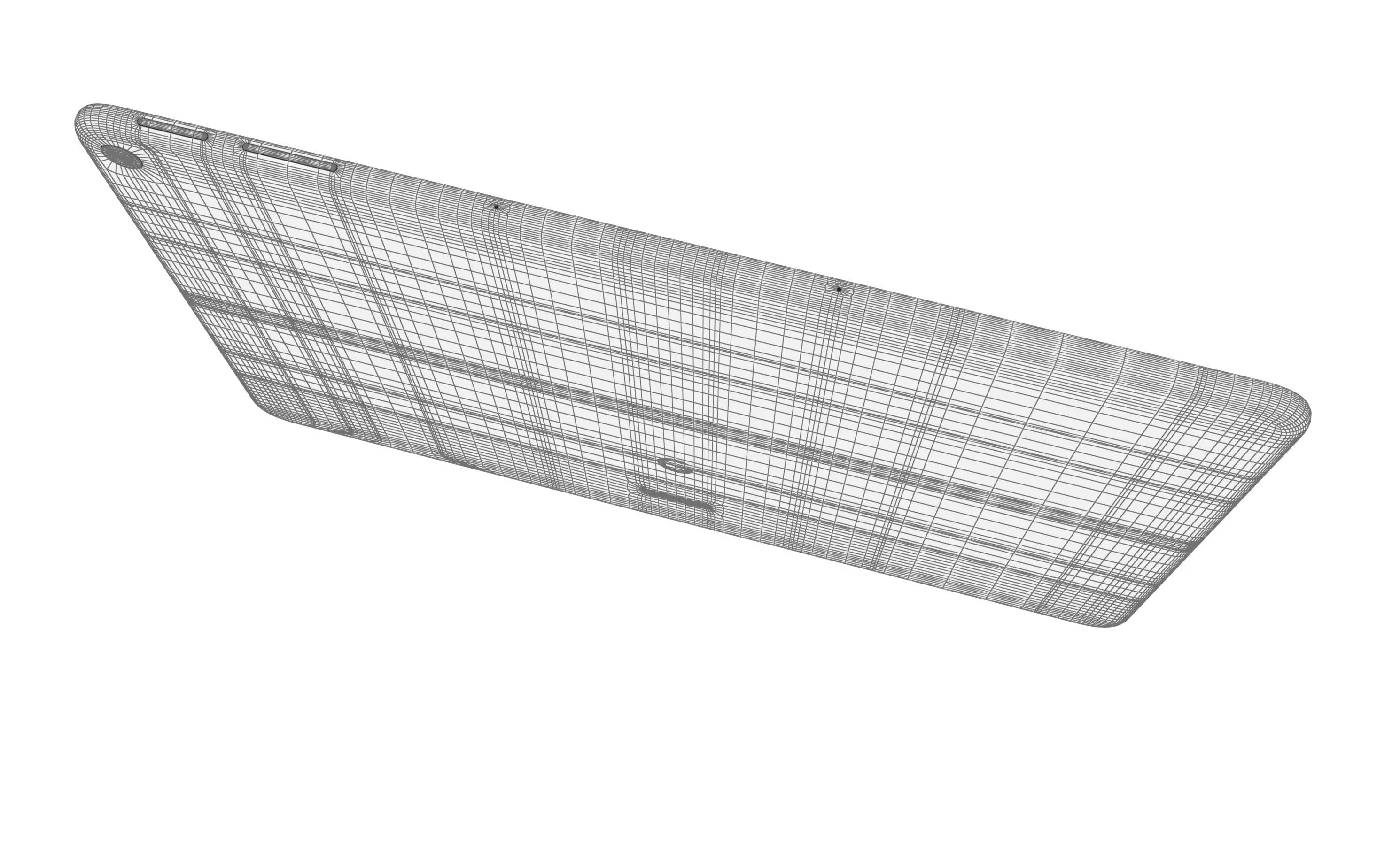 Google Pixel Tablet White High Poly  3D model_16