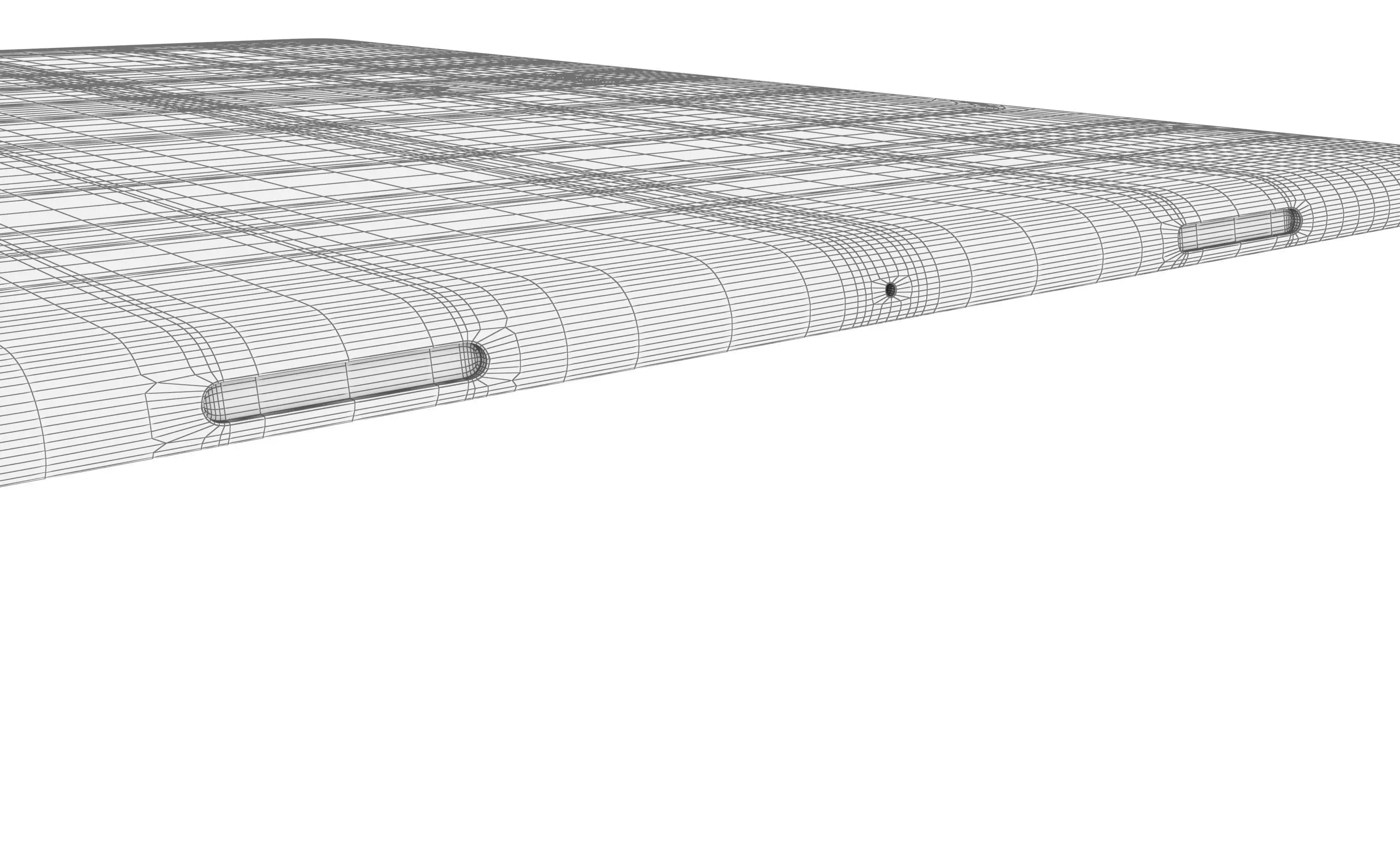 Google Pixel Tablet White High Poly  3D model_26