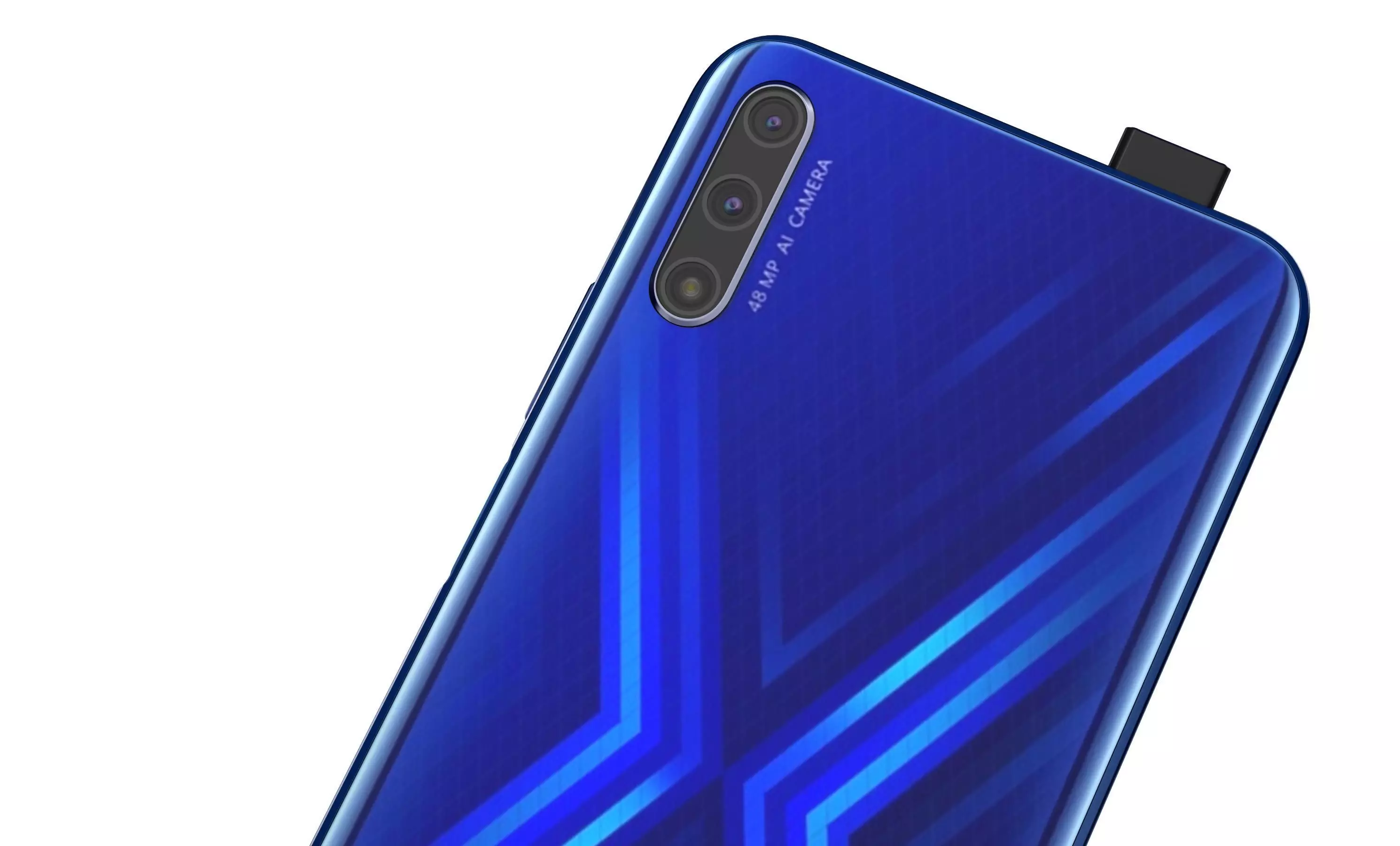 Honor 9X Charm Sea Blue High Poly High Poly 3D model_9