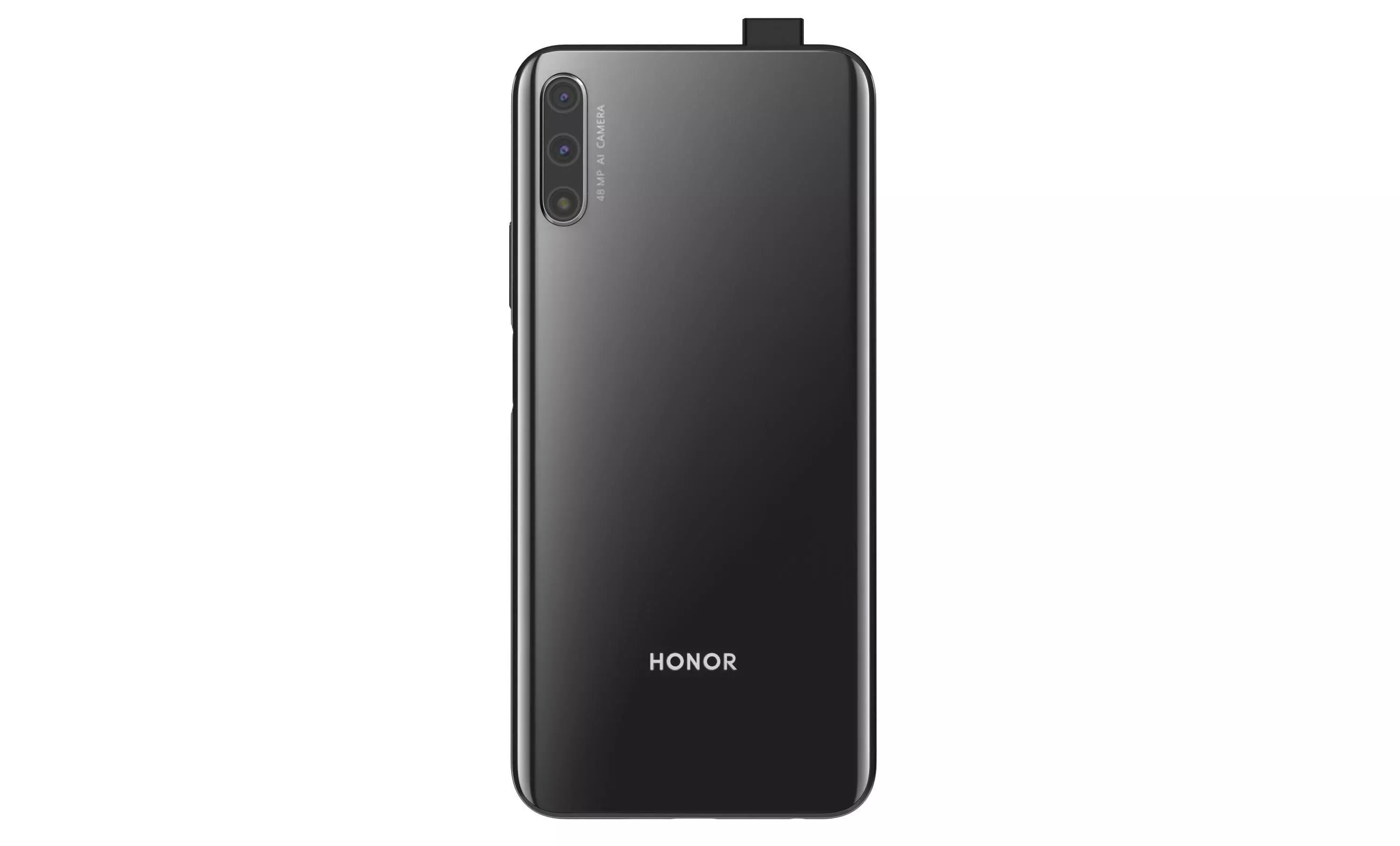 Honor 9X Magic Night Black High Poly 3D model_1