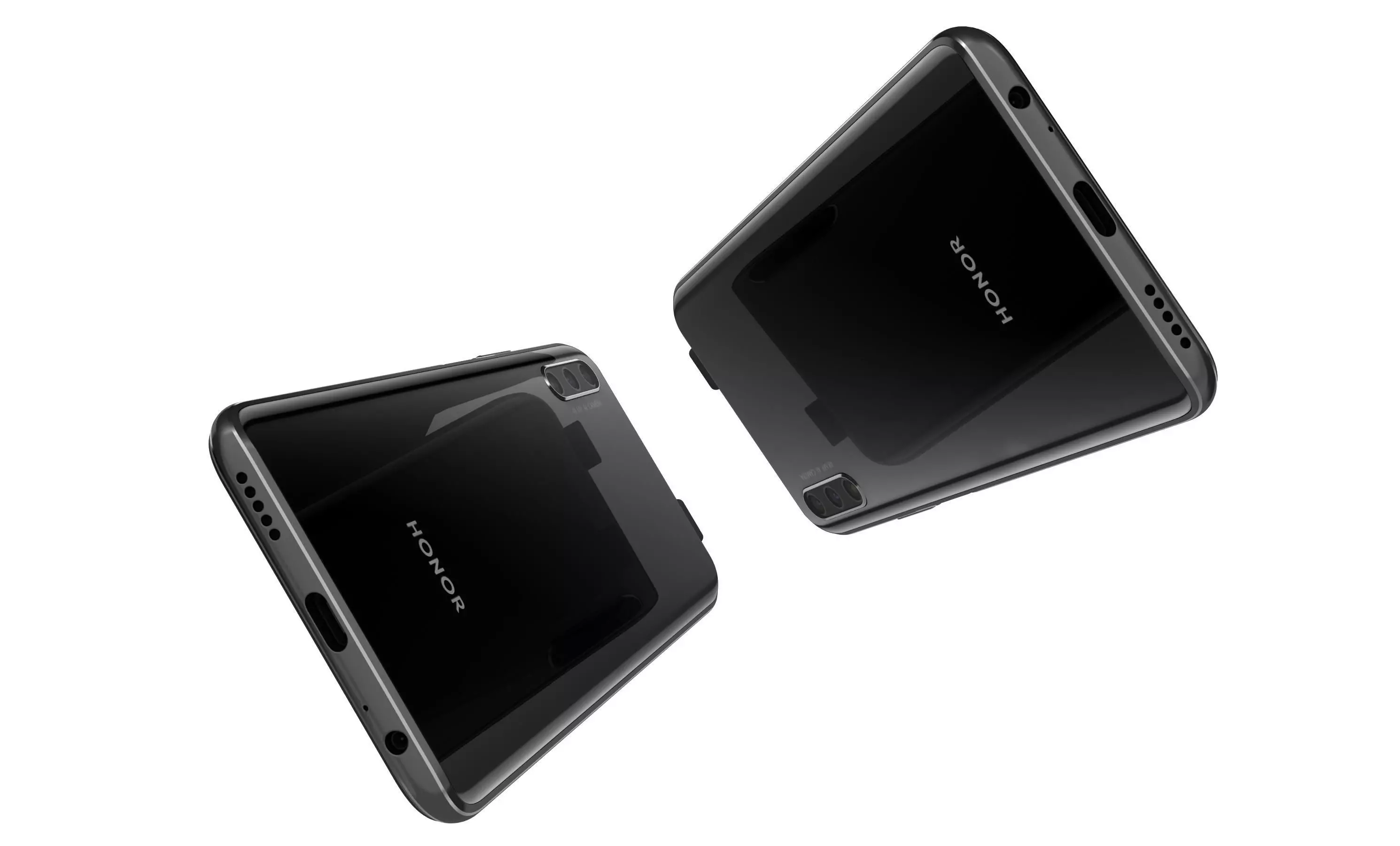 Honor 9X Magic Night Black High Poly 3D model_4