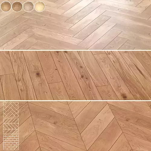 Boen Oak and Ash Parquet Flooring - 5 Pro Layouts 