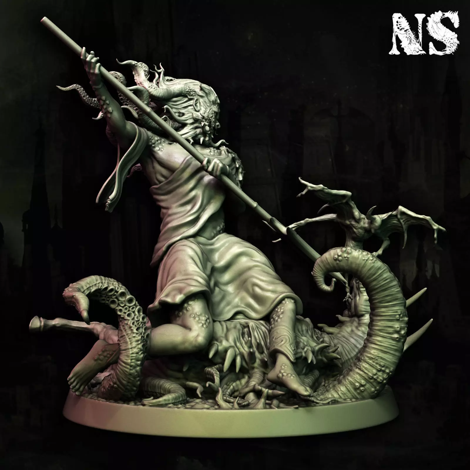 The Dream-Quest of Unknown Kadath - Miniatures Collection 3D print model_3