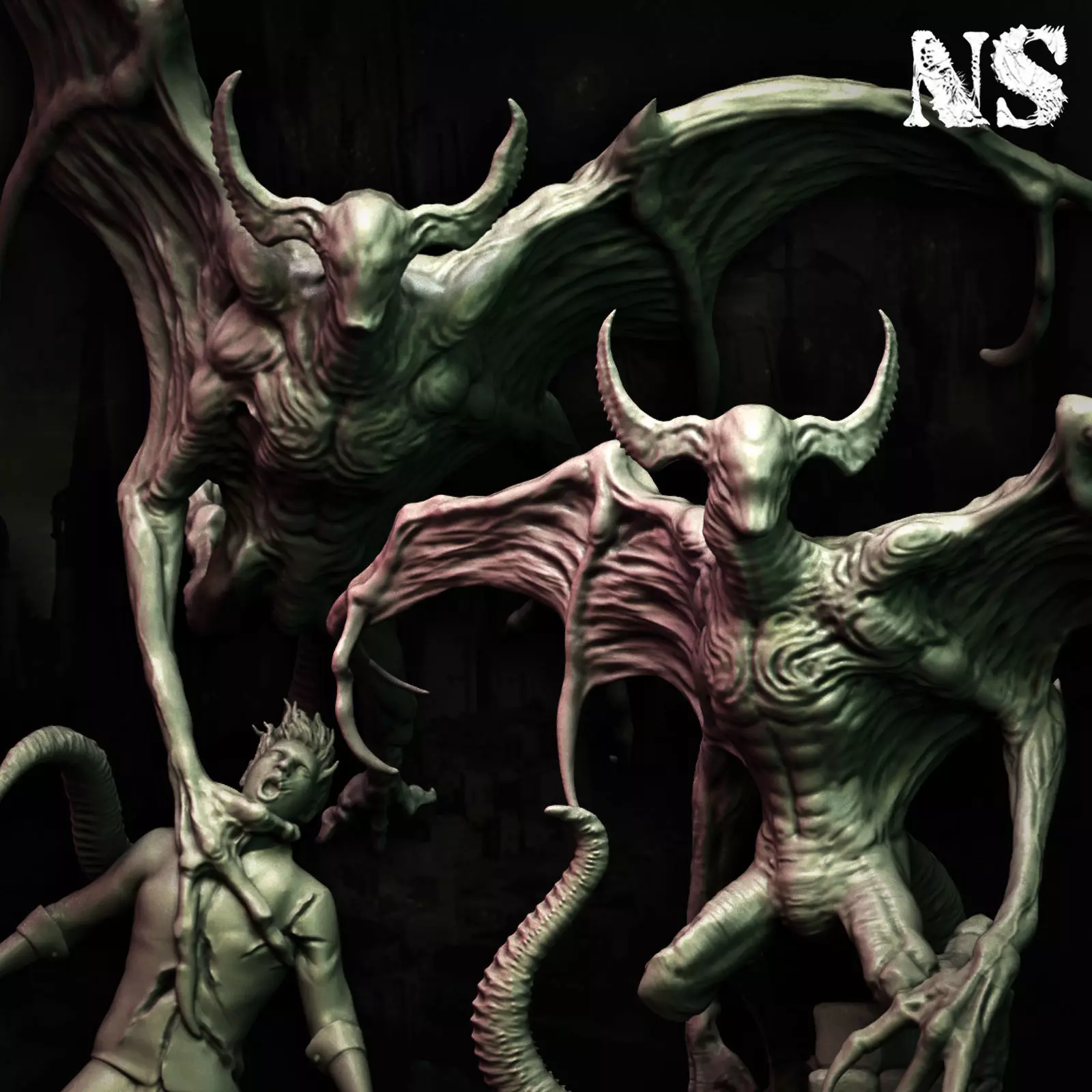 The Dream-Quest of Unknown Kadath - Miniatures Collection 3D print model_15