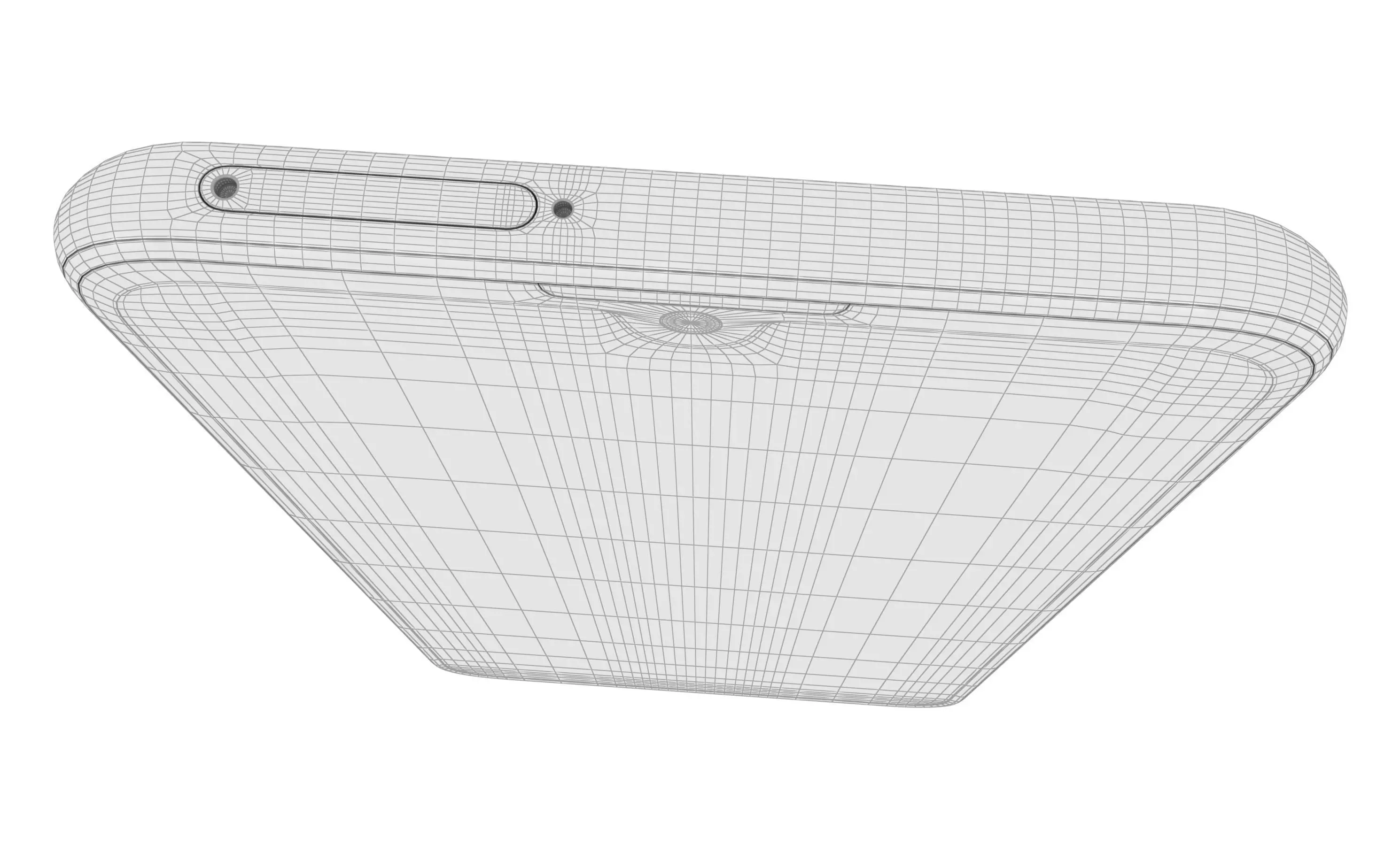 Honor 20 Lite Magic Night Black High Poly 3D model_13