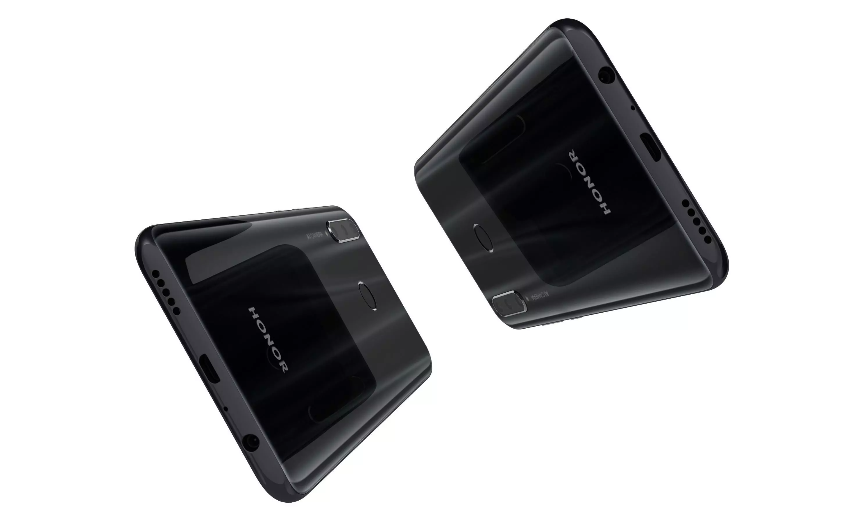 Honor 20 Lite Magic Night Black High Poly 3D model_4