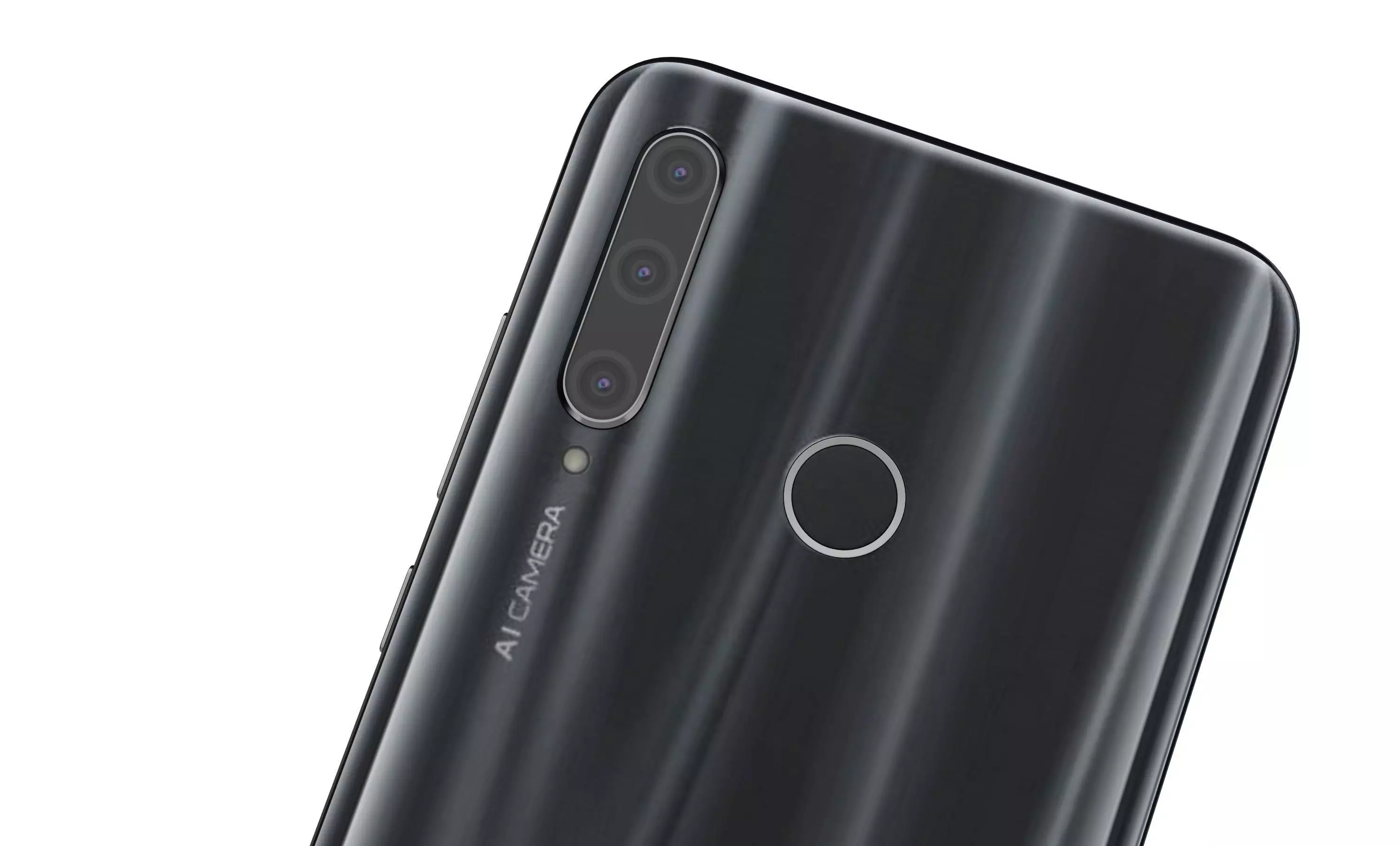 Honor 20 Lite Magic Night Black High Poly 3D model_9