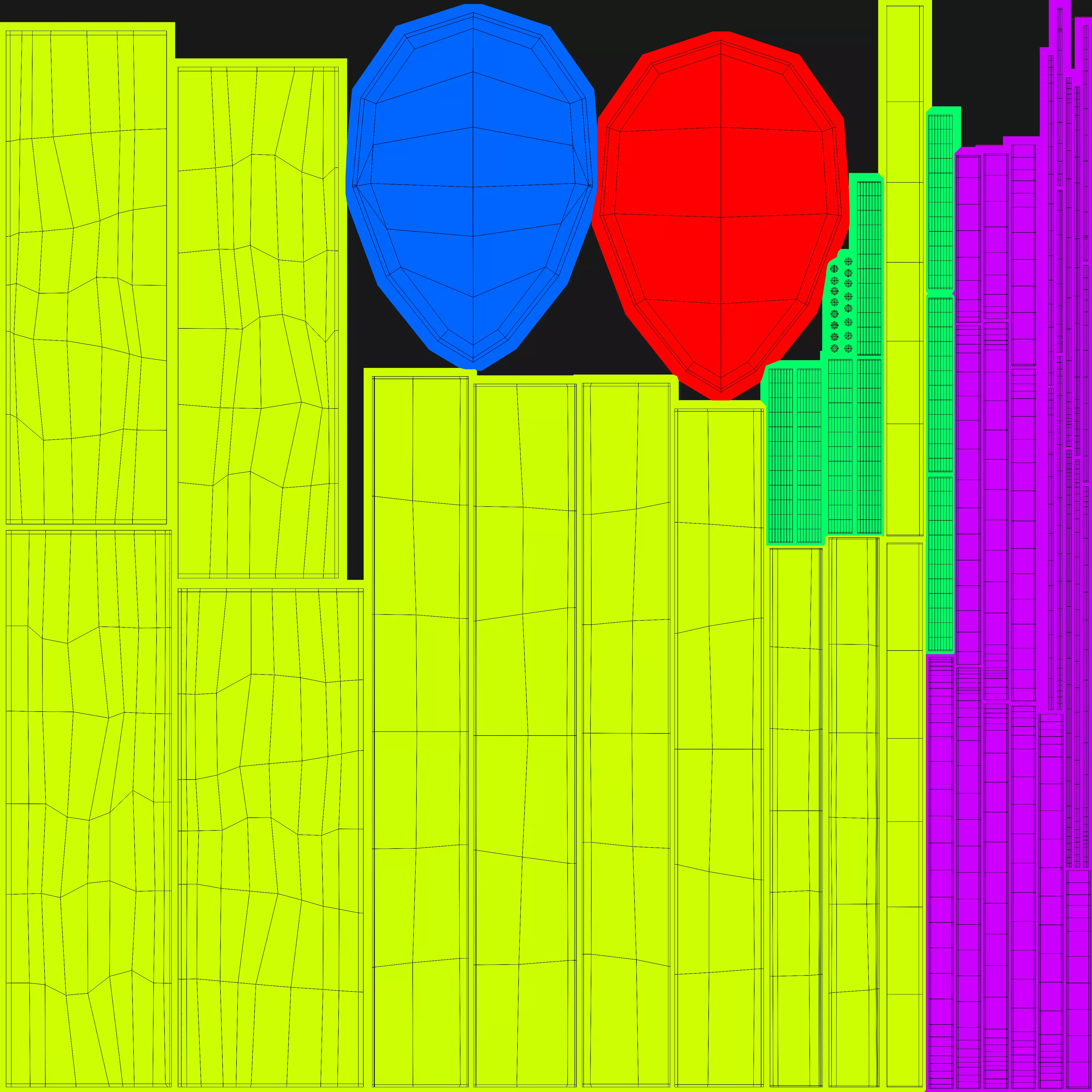 Realistic Fedora Hat 3D Model - PBR Texture - 3 LODs Low-poly 3D model_17