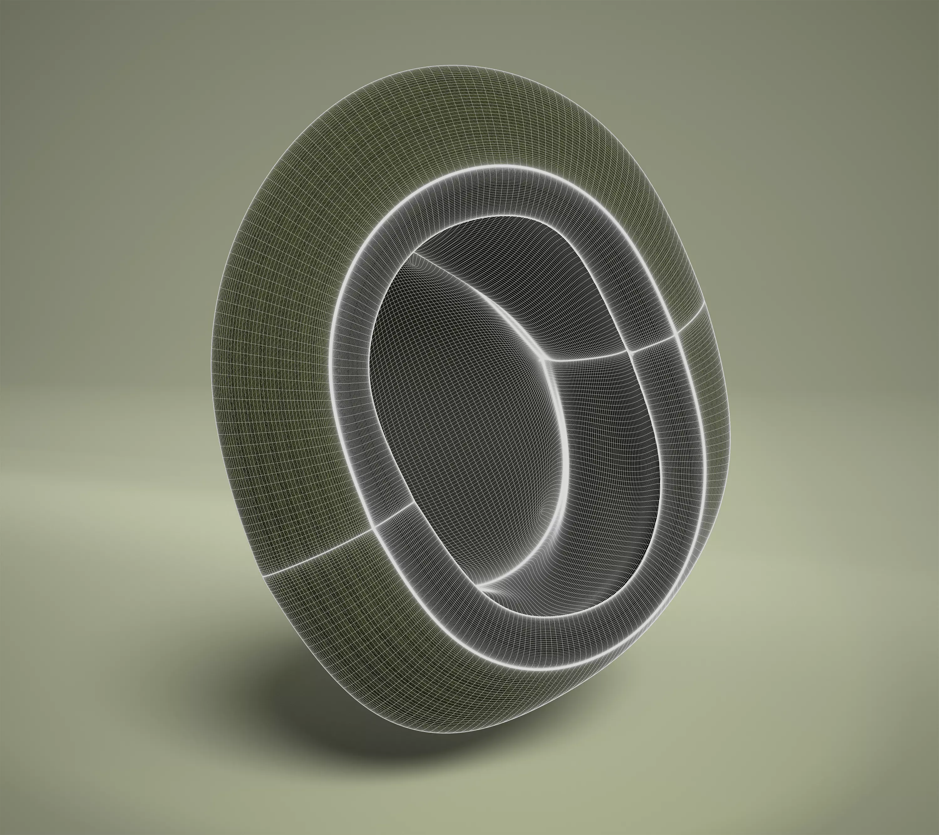 Realistic Fedora Hat 3D Model - PBR Texture - 3 LODs Low-poly 3D model_6