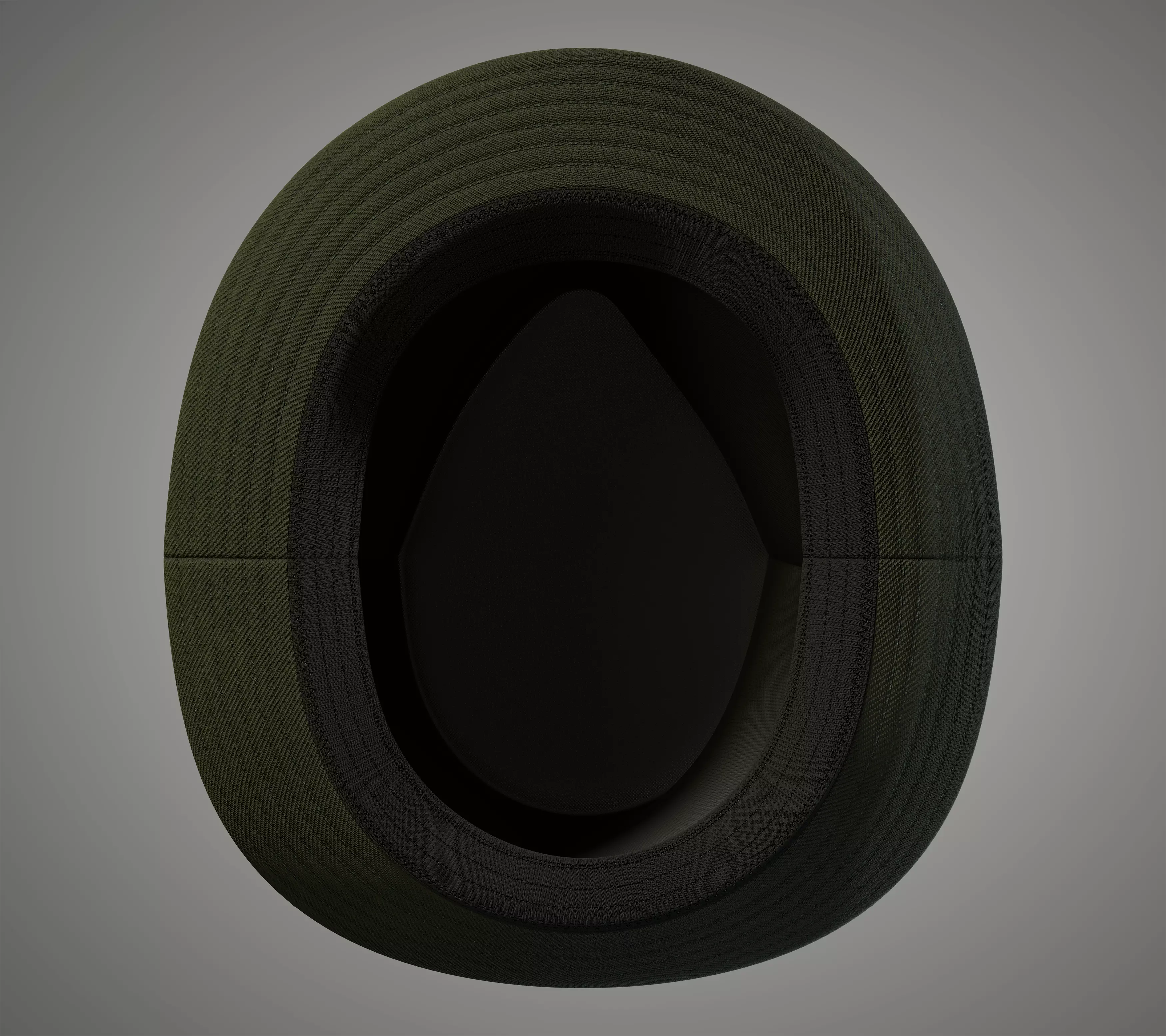 Realistic Fedora Hat 3D Model - PBR Texture - 3 LODs Low-poly 3D model_12