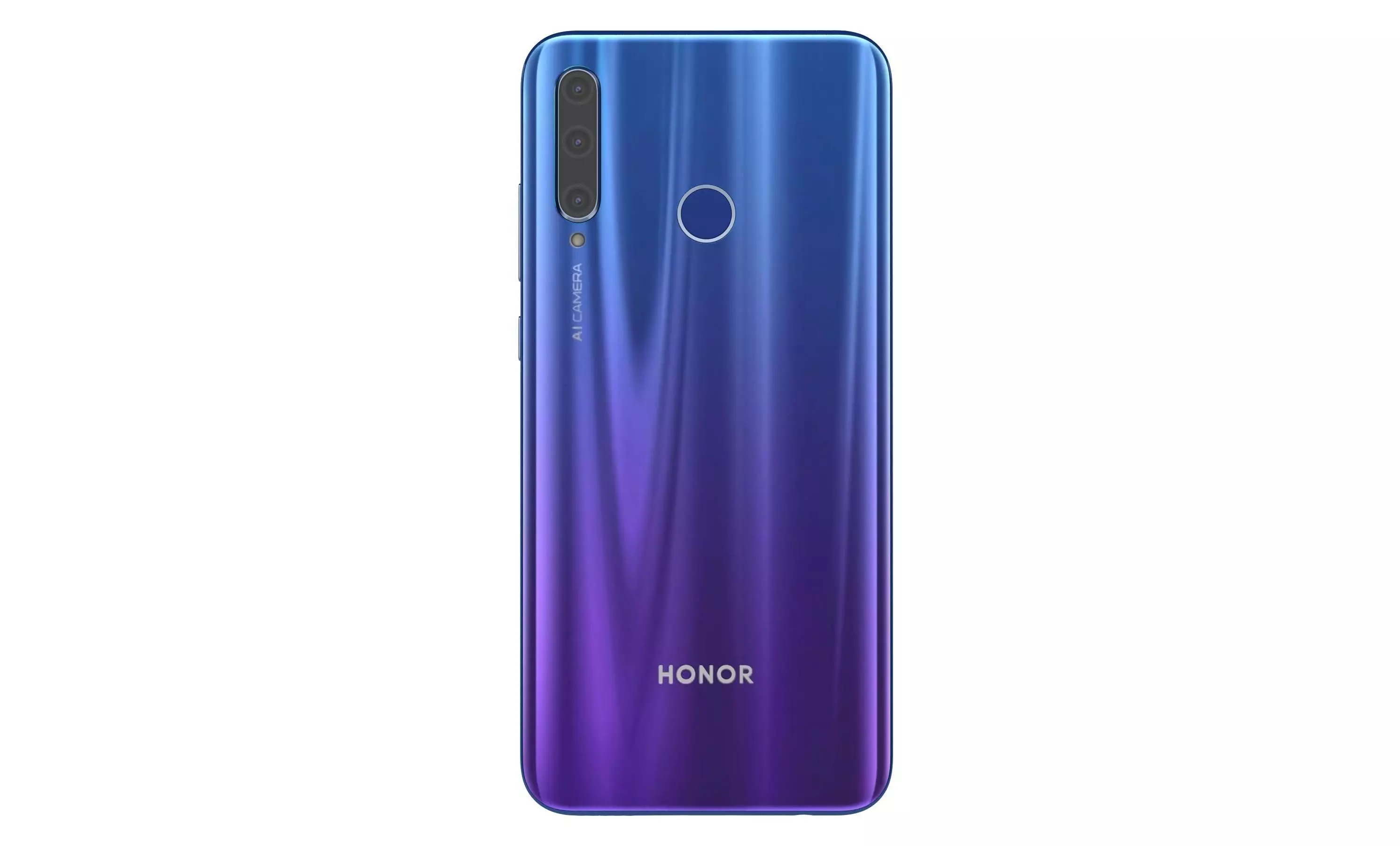 Honor 20 Lite Phantom Blue High Poly 3D model_1