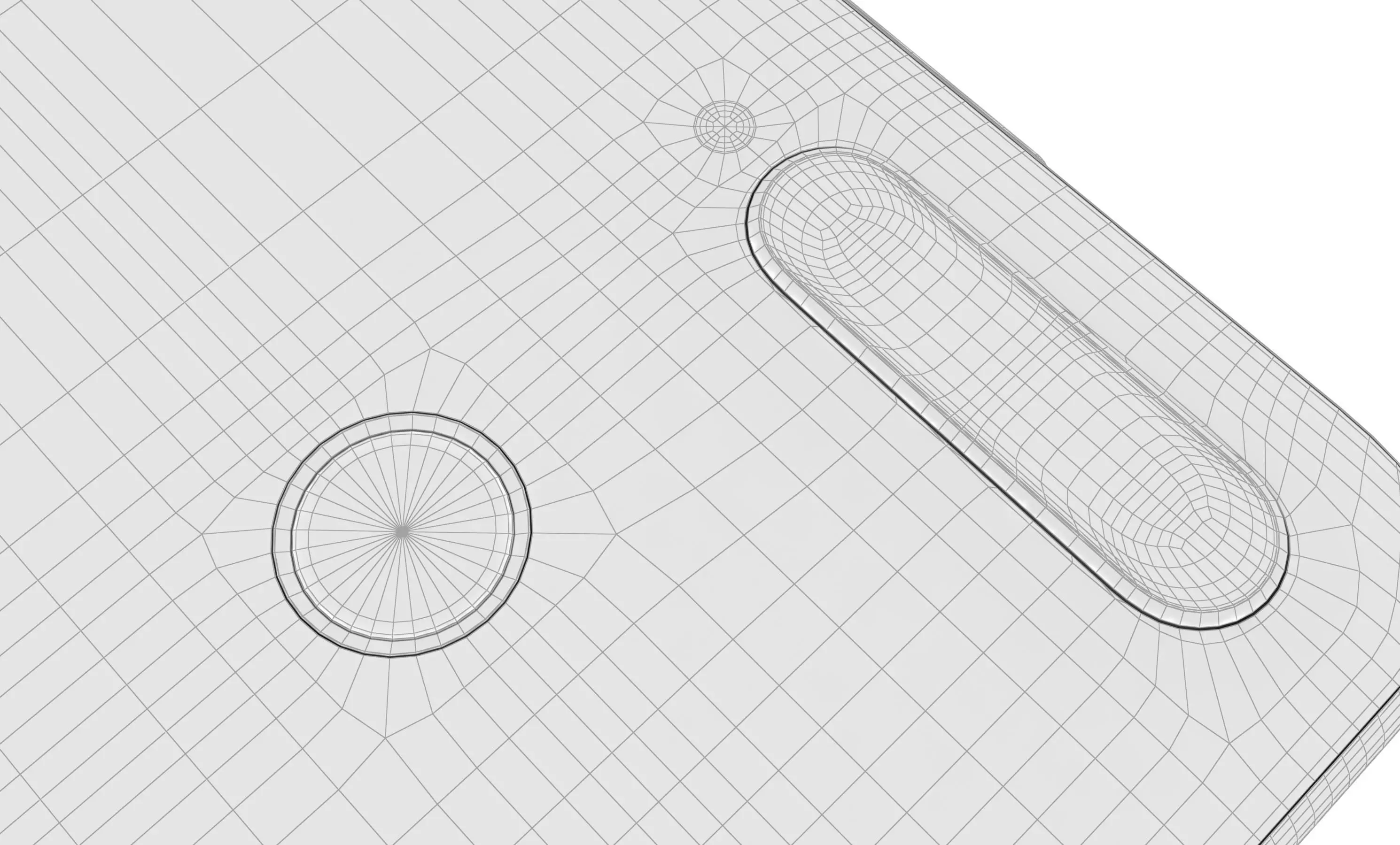 Honor 20 Lite Phantom Red High Poly  3D model_20