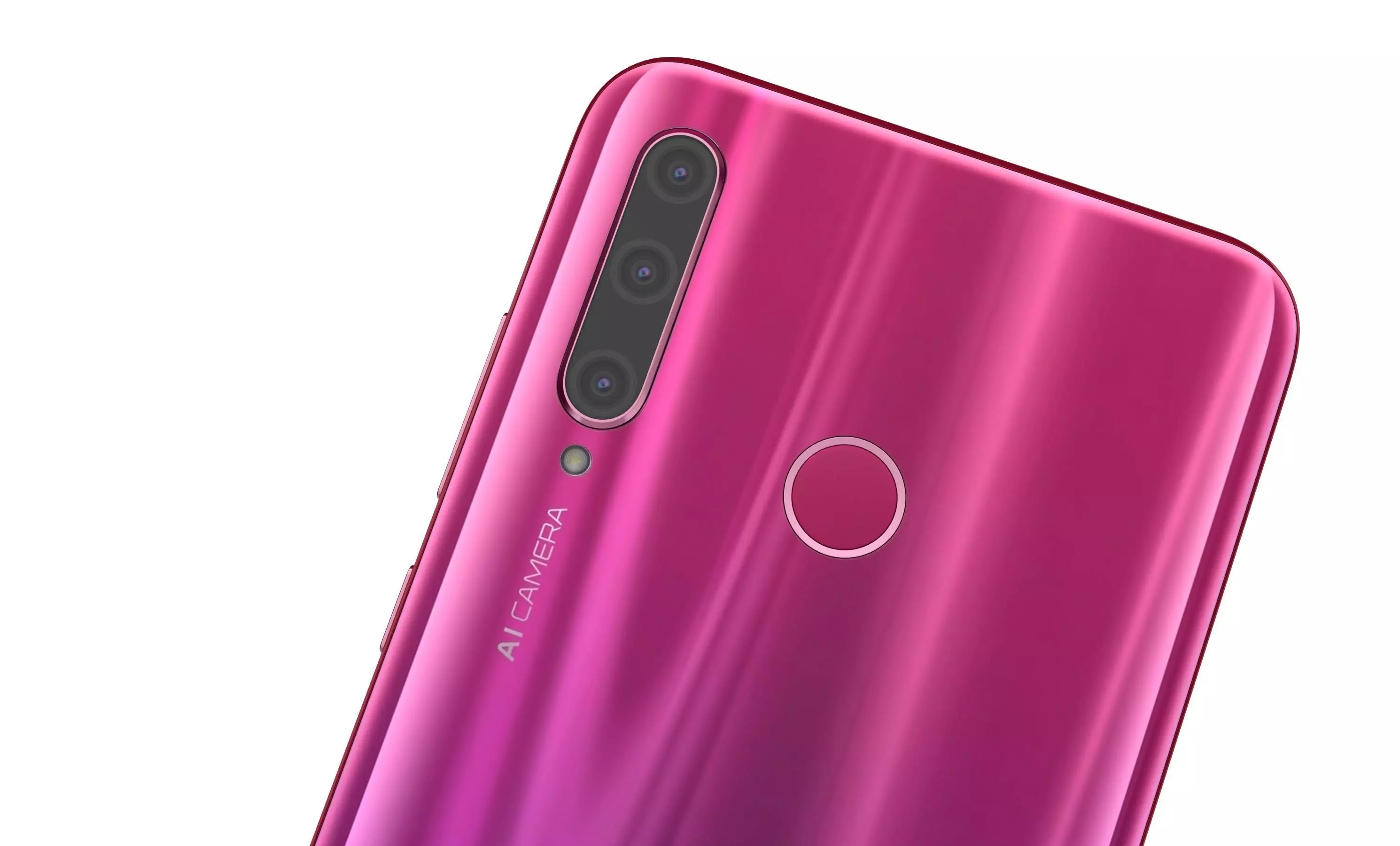 Honor 20 Lite Phantom Red High Poly  3D model_9