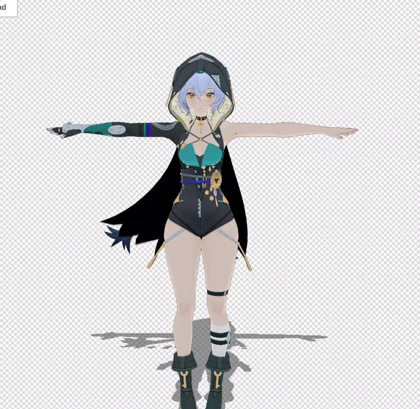 Lucia VRM PMX MMD download Ready for Vtubers and Animators 3D model