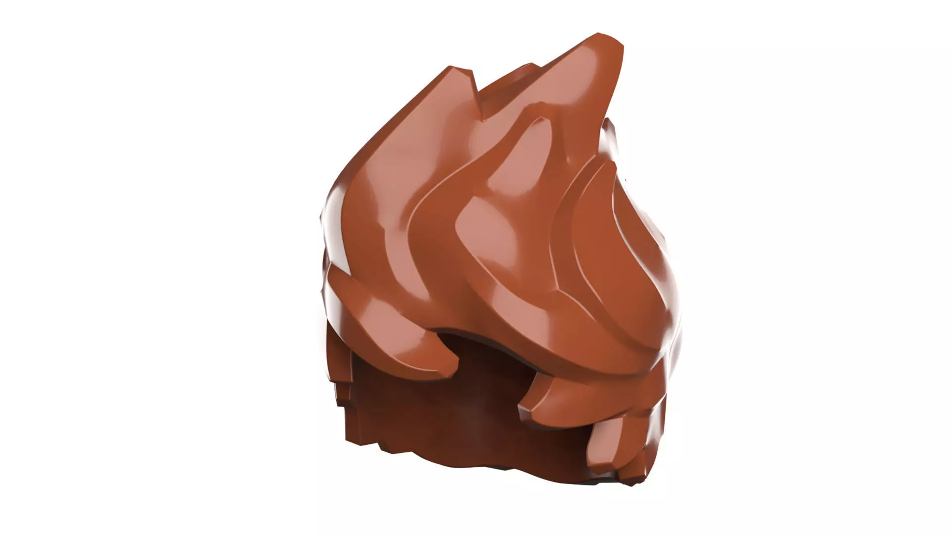 Custom3Dprint Minifigure Accessory - Minifigure Hair S2 - 071 3D print model