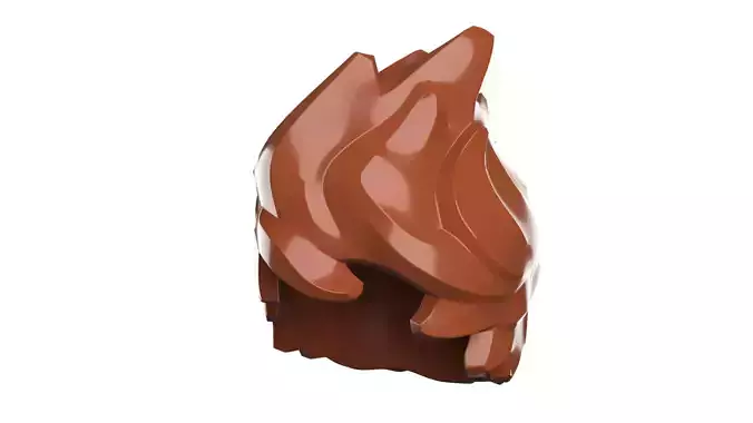 Custom3Dprint Minifigure Accessory - Minifigure Hair S2 - 071