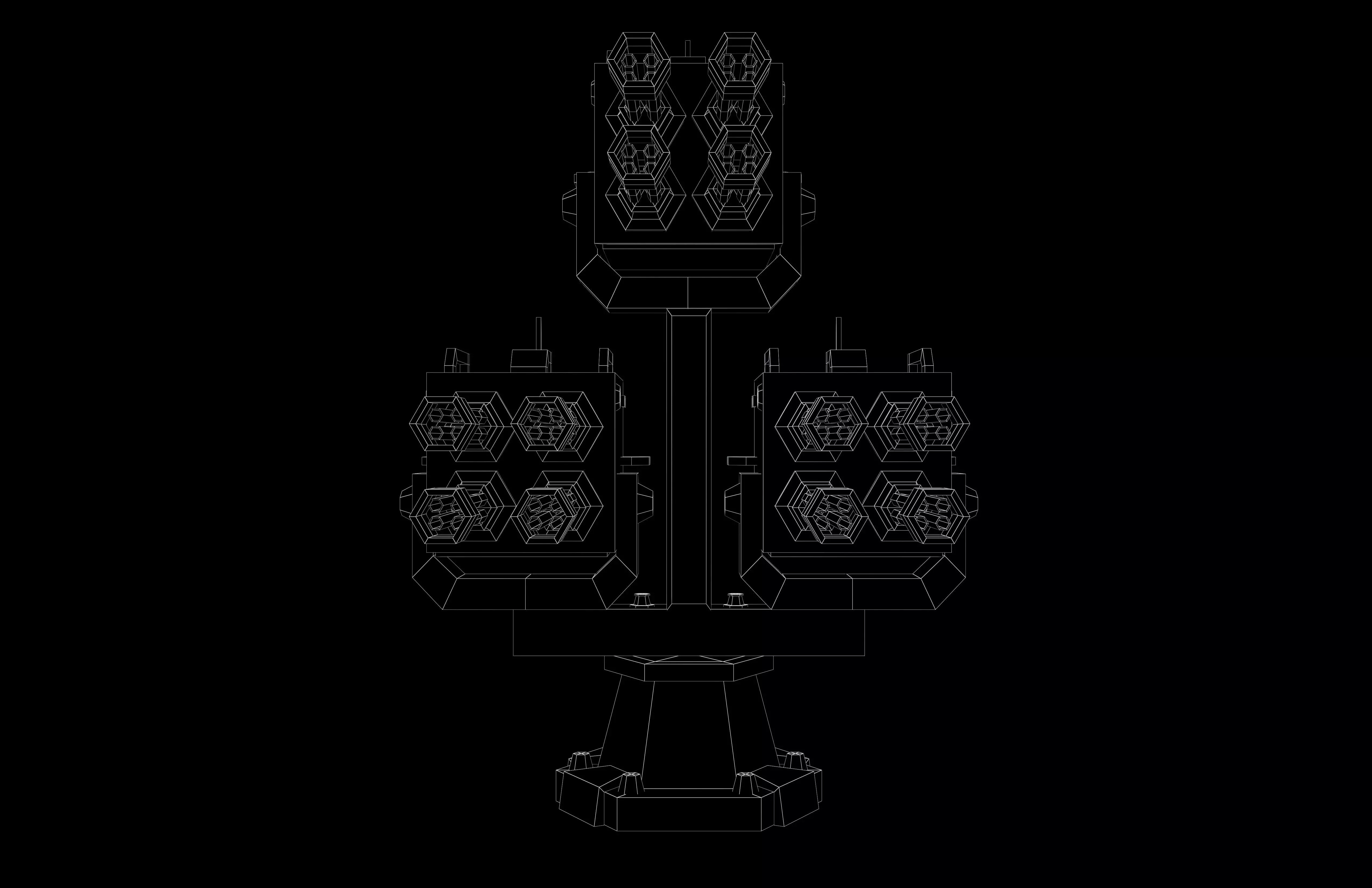 Tower Defence Mechanical v6 002 Low-poly 3D model_5