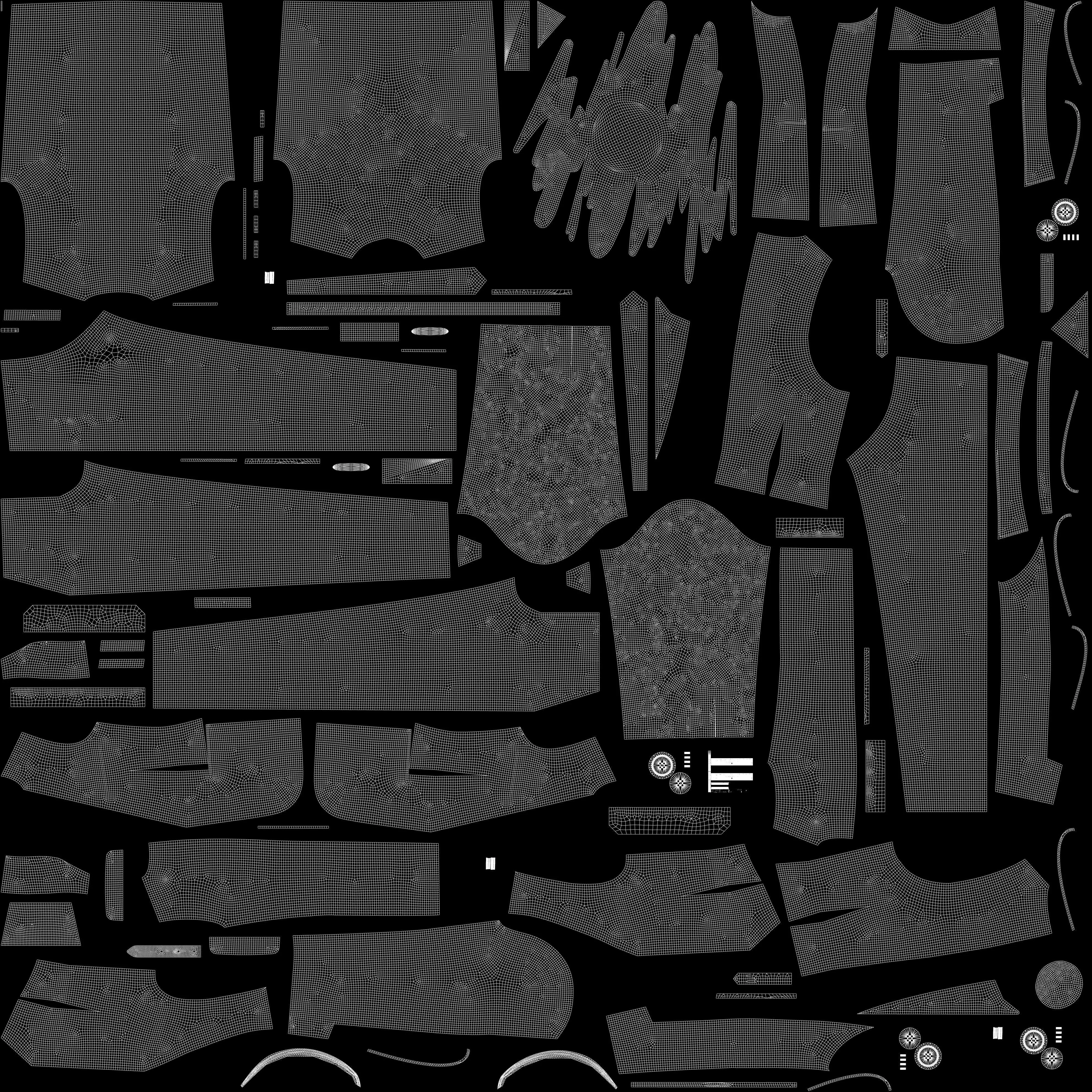 mens suit 3D model_10