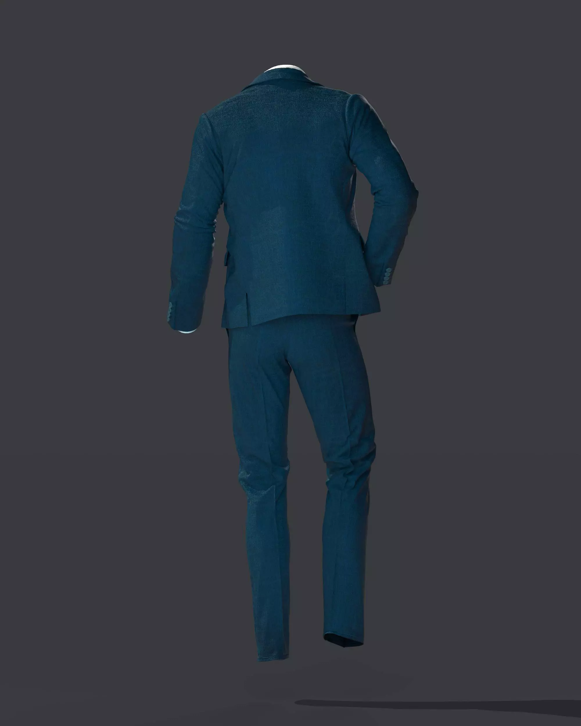 mens suit 3D model_4