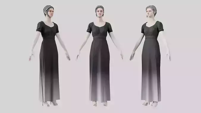 Dress 04 Charleston Green