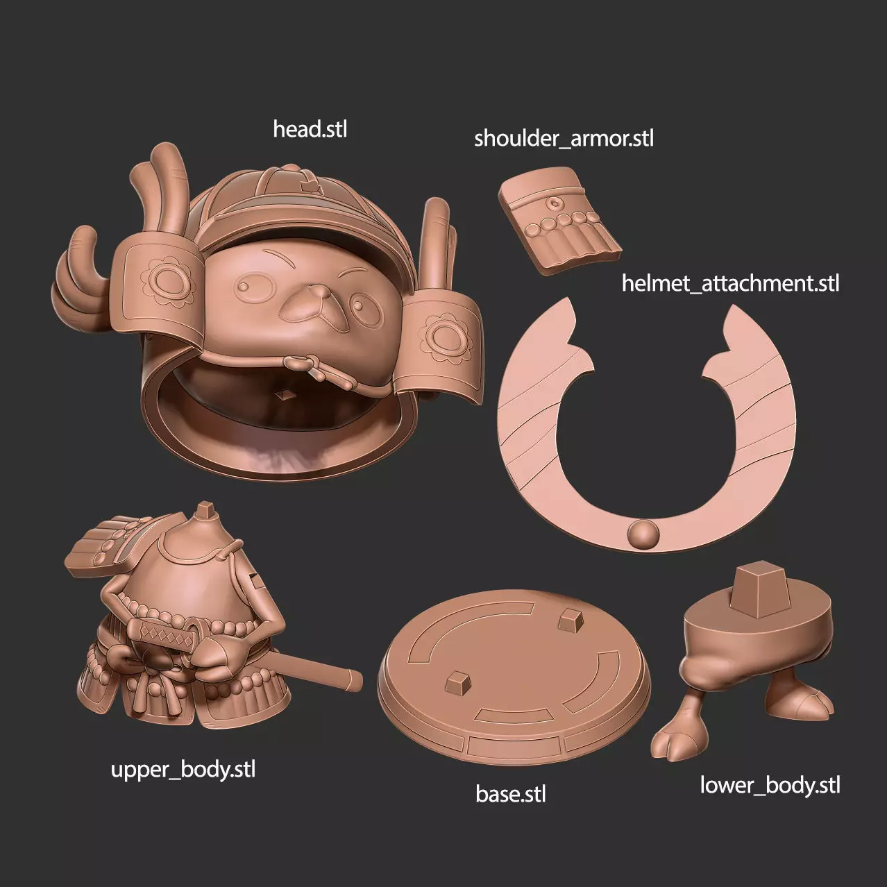 Chopper Onigashima 3D print model_2