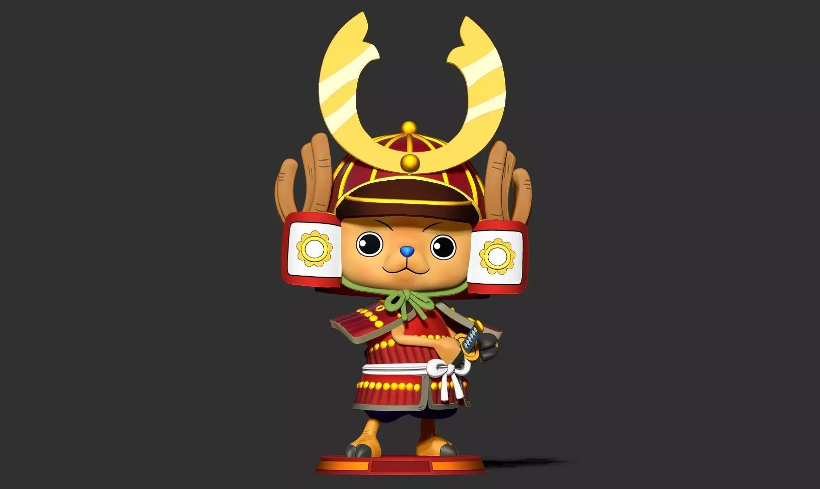 Chopper Onigashima 3D print model_9