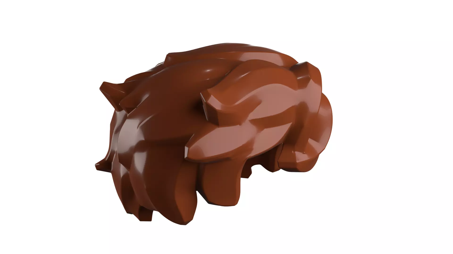 Custom3Dprint Minifigure Accessory - Minifigure Hair S2 - 072 3D print model_20