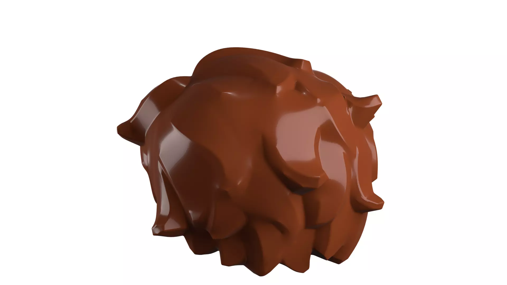 Custom3Dprint Minifigure Accessory - Minifigure Hair S2 - 072 3D print model_50