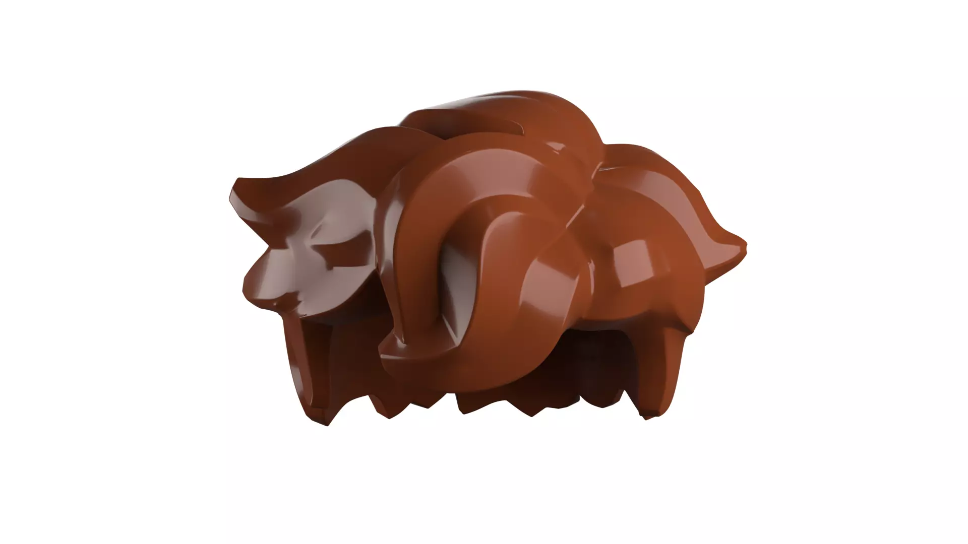 Custom3Dprint Minifigure Accessory - Minifigure Hair S2 - 072 3D print model_87