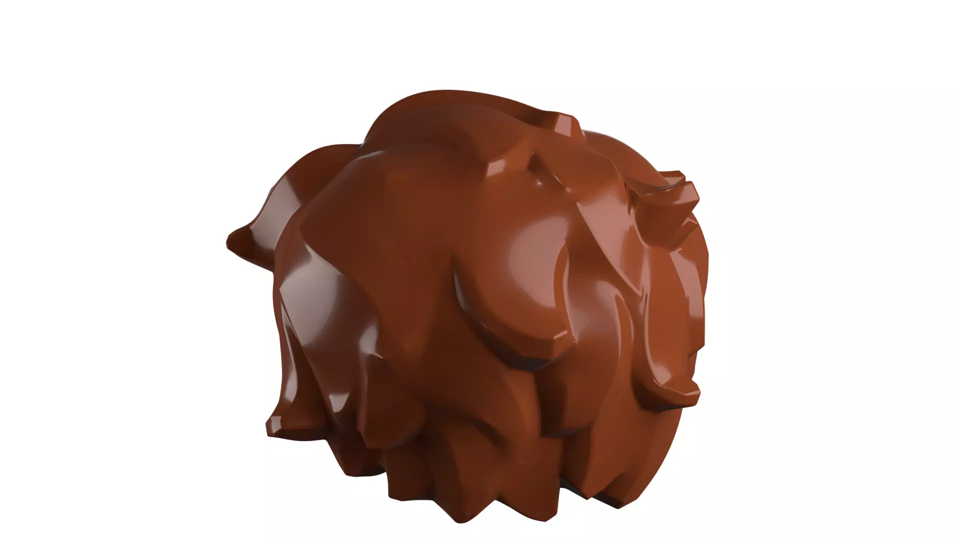 Custom3Dprint Minifigure Accessory - Minifigure Hair S2 - 072 3D print model_48