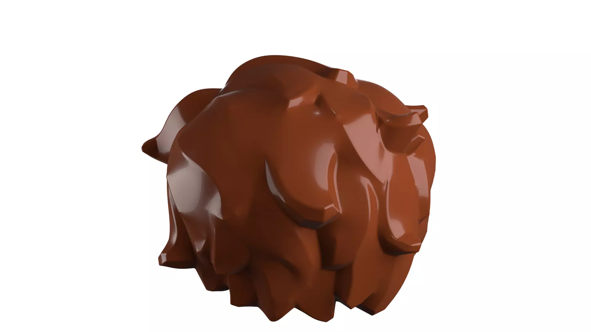 Custom3Dprint Minifigure Accessory - Minifigure Hair S2 - 072 3D print model_47