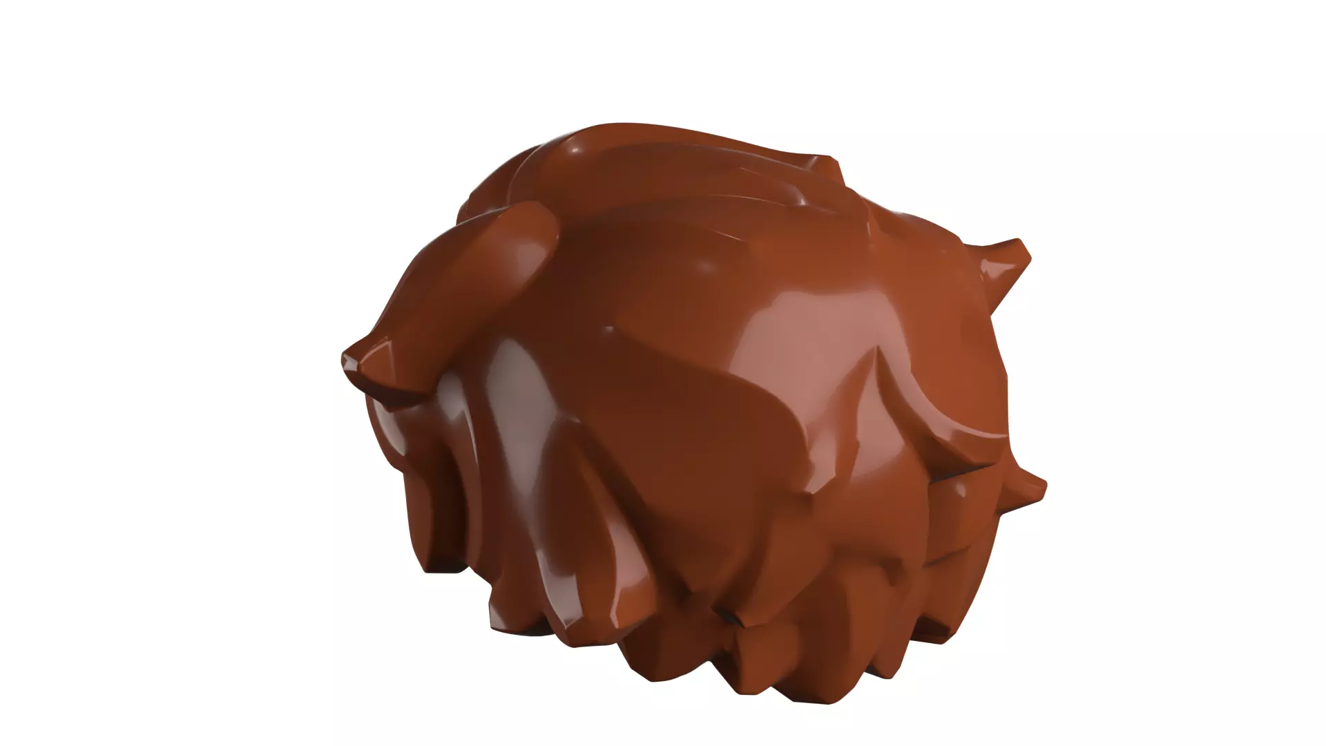 Custom3Dprint Minifigure Accessory - Minifigure Hair S2 - 072 3D print model_57