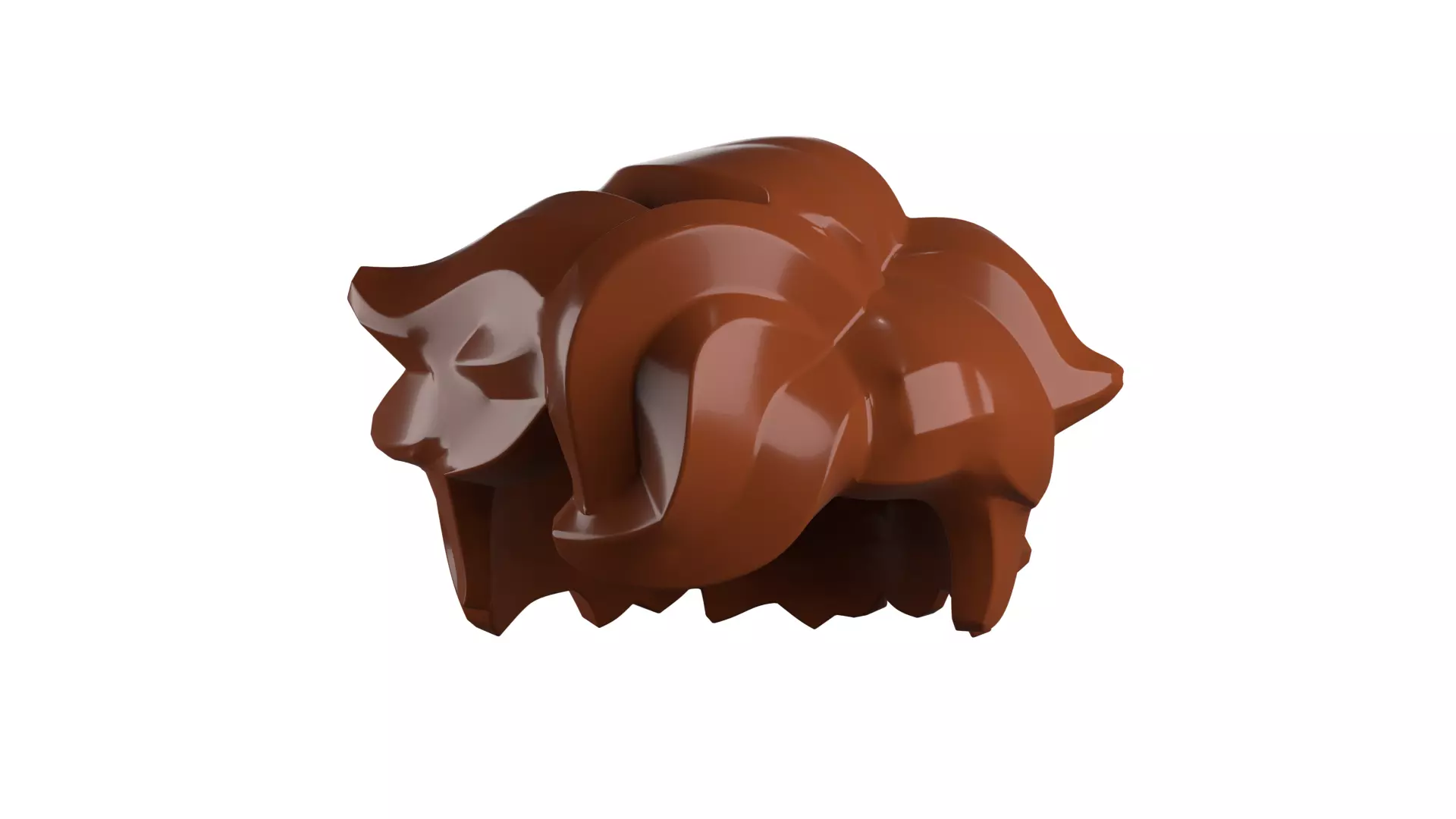 Custom3Dprint Minifigure Accessory - Minifigure Hair S2 - 072 3D print model_86