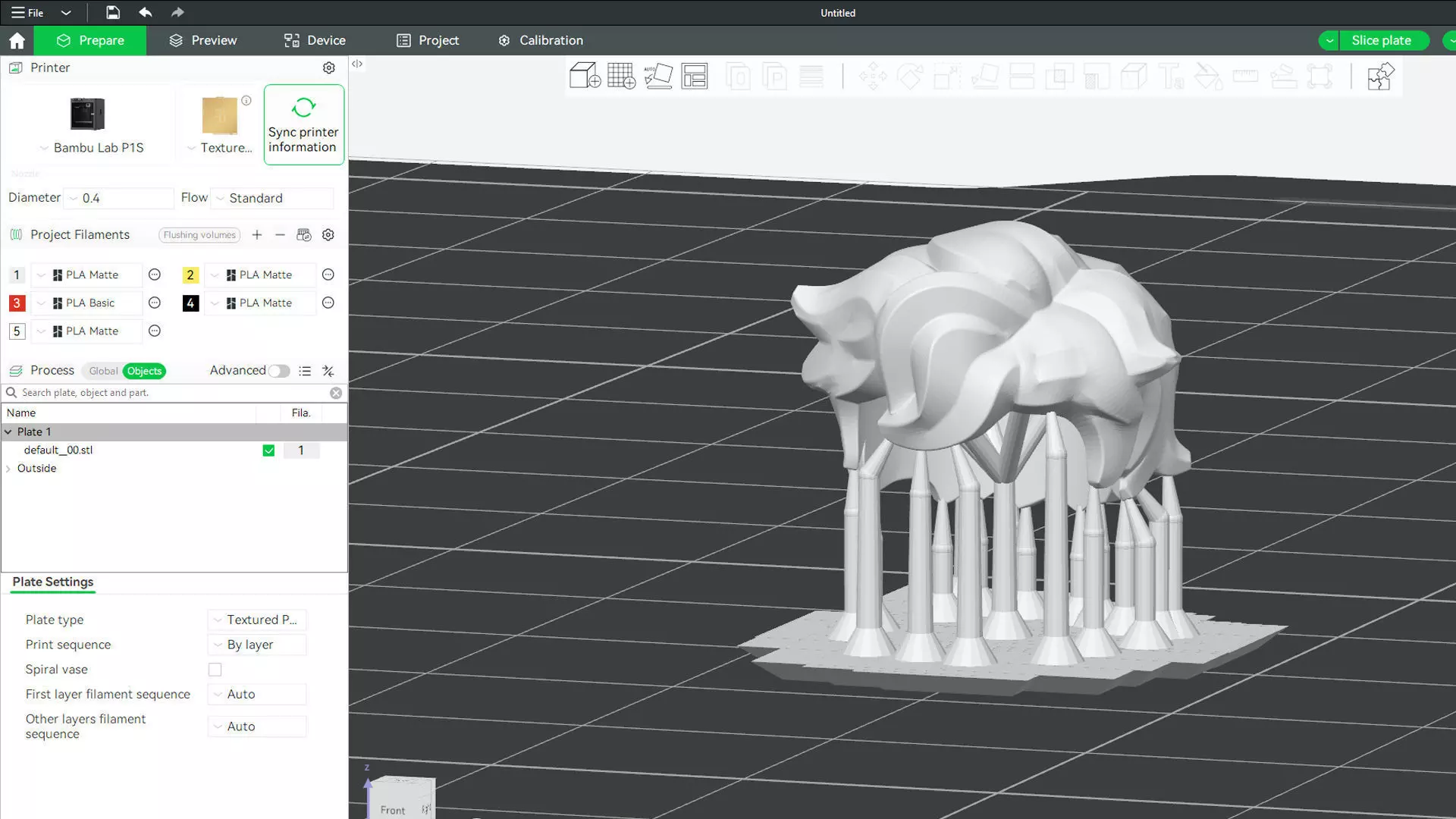 Custom3Dprint Minifigure Accessory - Minifigure Hair S2 - 072 3D print model_3