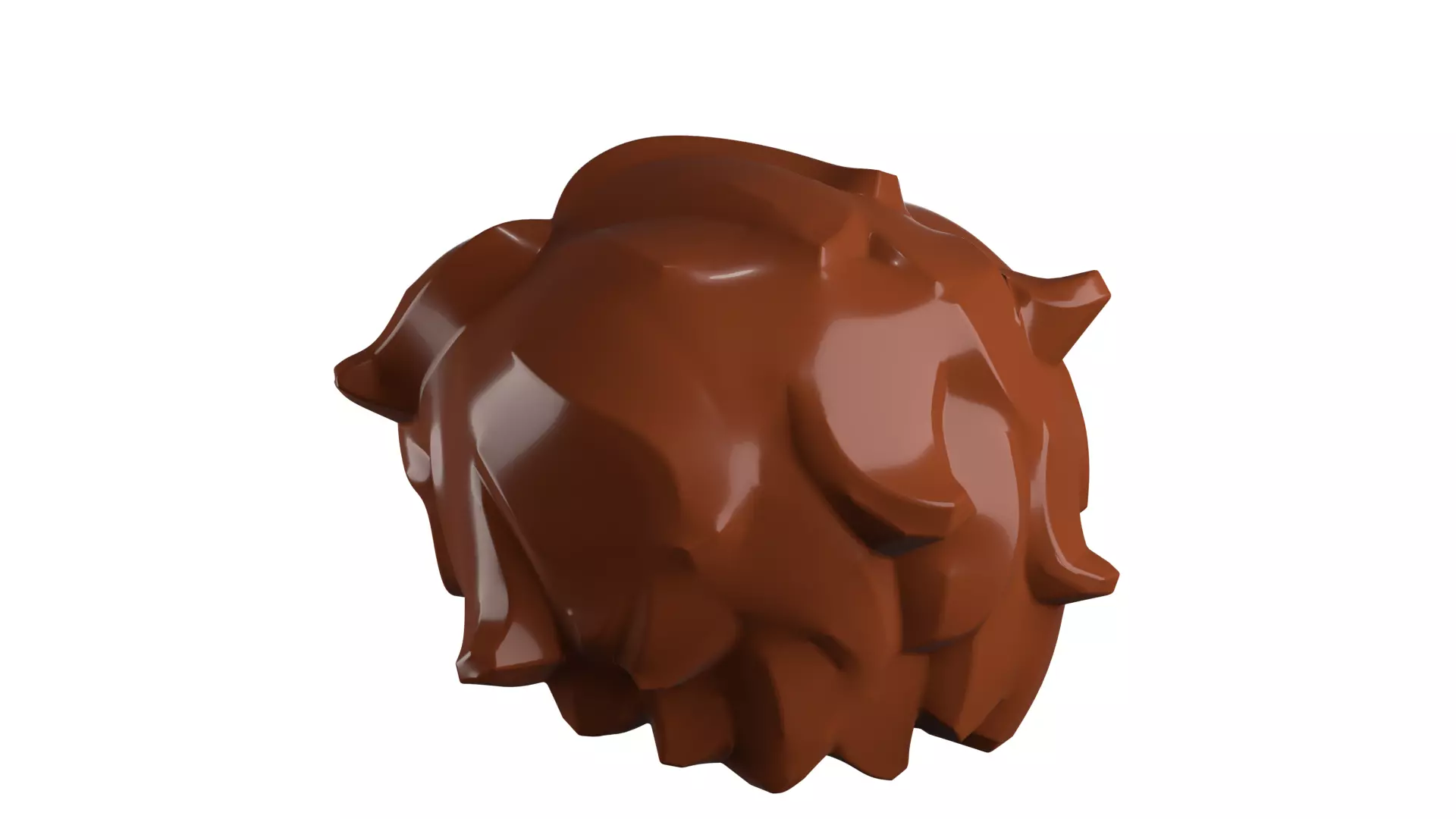 Custom3Dprint Minifigure Accessory - Minifigure Hair S2 - 072 3D print model_51