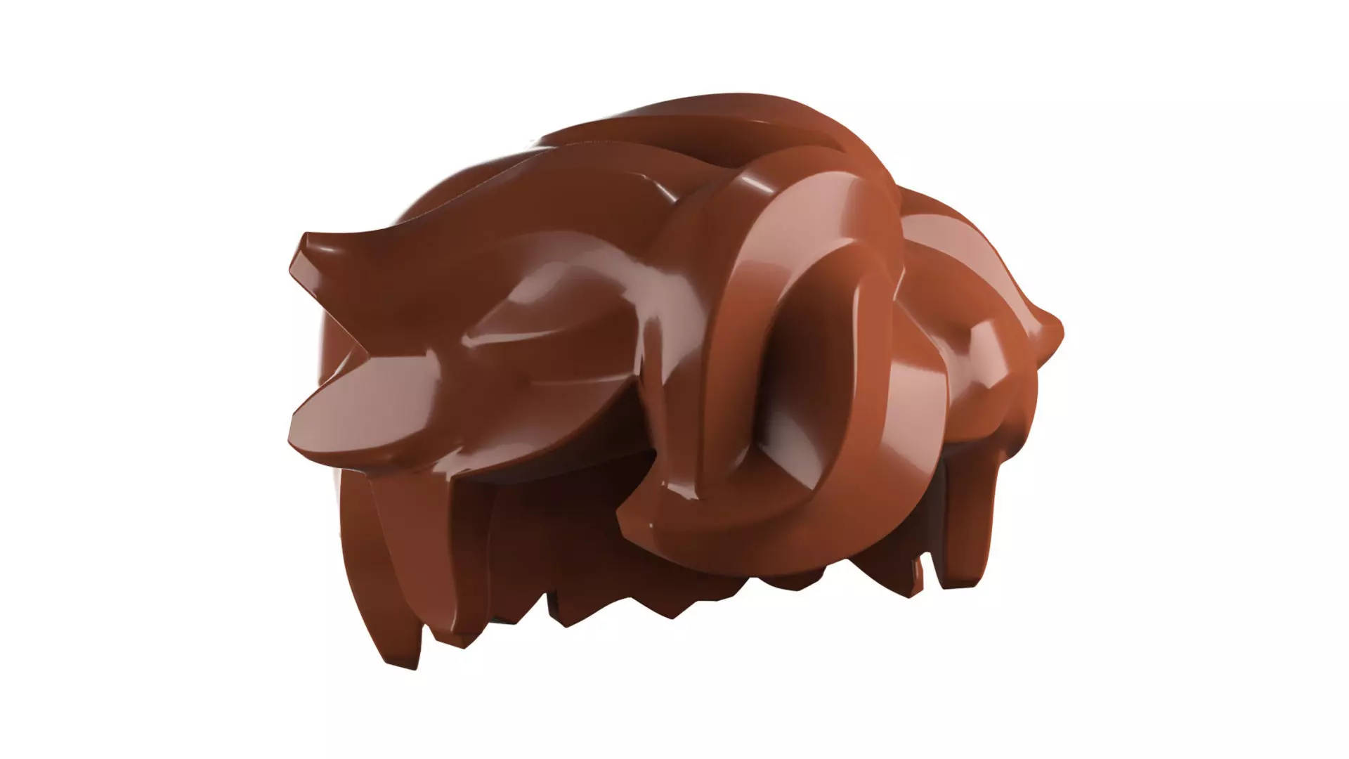 Custom3Dprint Minifigure Accessory - Minifigure Hair S2 - 072 3D print model_0