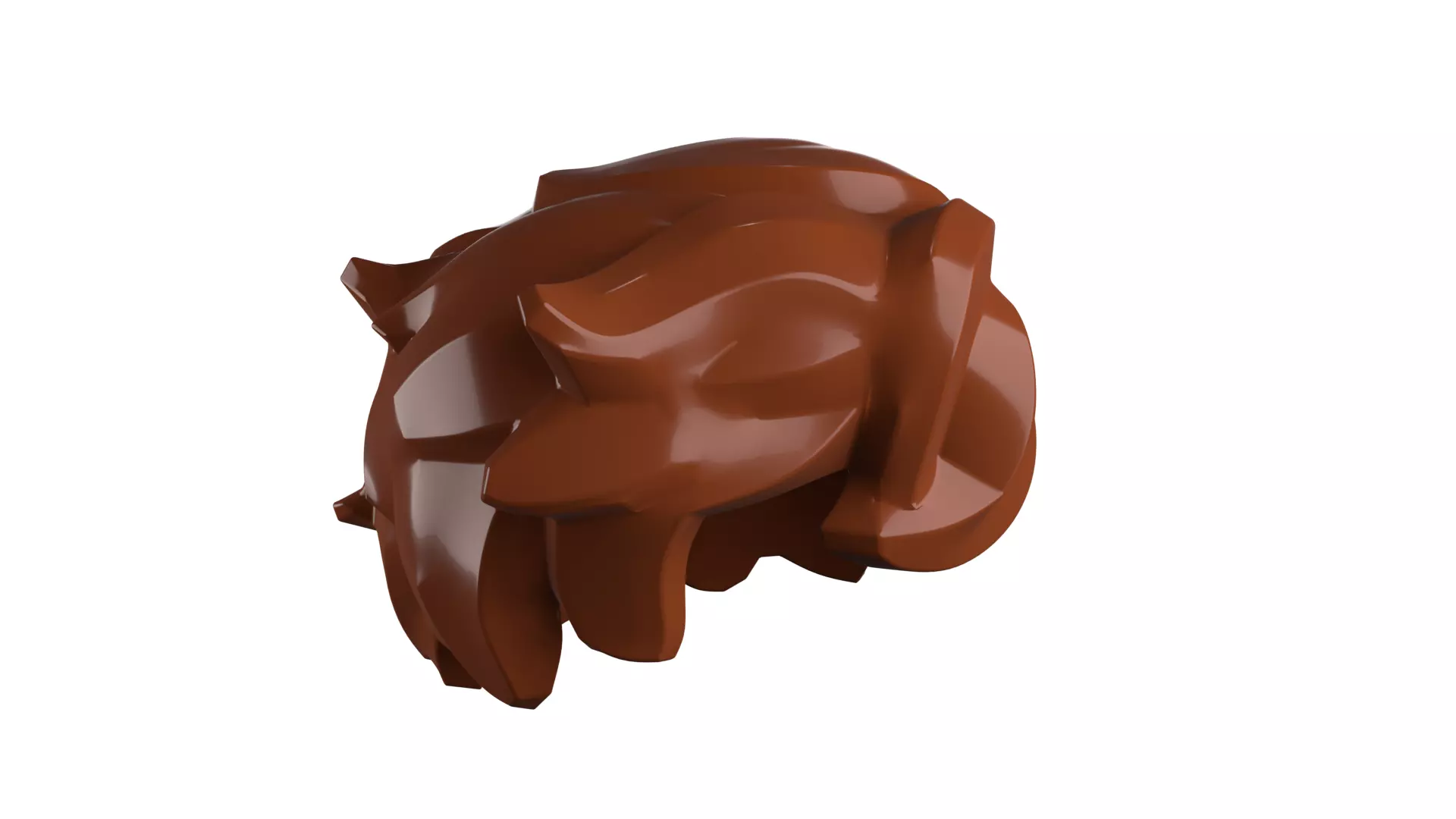 Custom3Dprint Minifigure Accessory - Minifigure Hair S2 - 072 3D print model_16