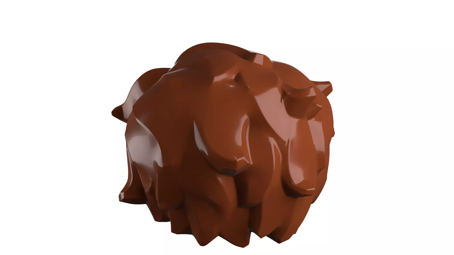 Custom3Dprint Minifigure Accessory - Minifigure Hair S2 - 072 3D print model_46