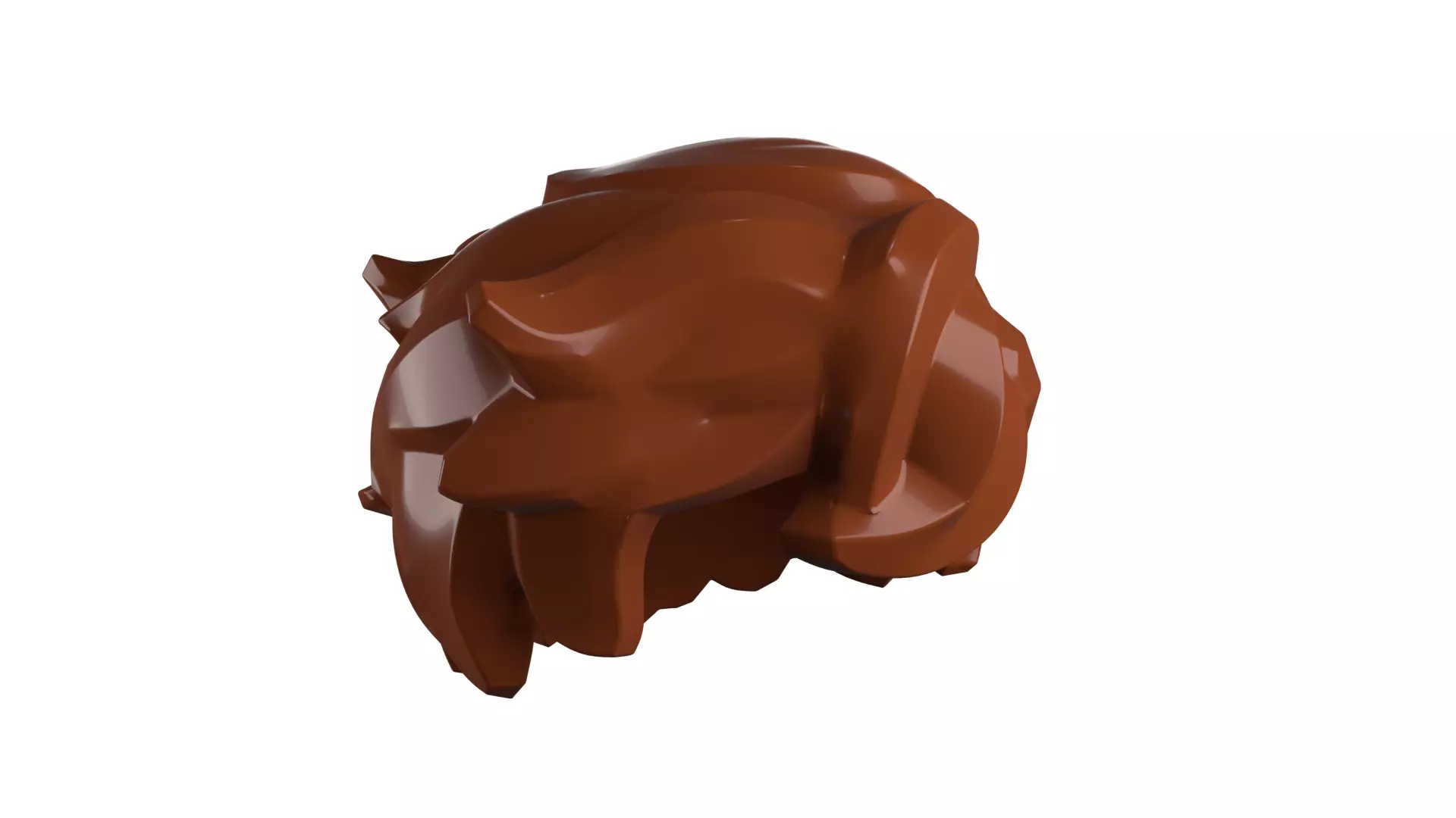 Custom3Dprint Minifigure Accessory - Minifigure Hair S2 - 072 3D print model_14