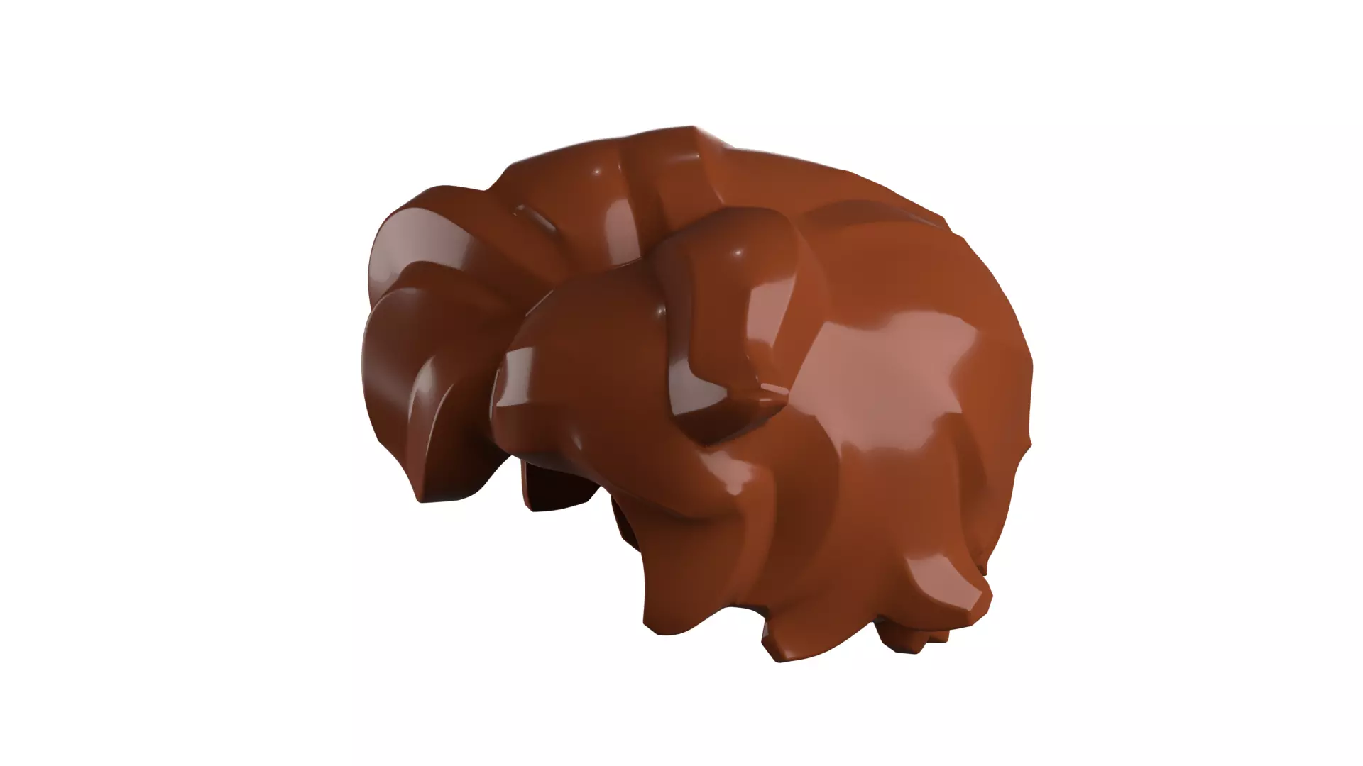 Custom3Dprint Minifigure Accessory - Minifigure Hair S2 - 072 3D print model_71