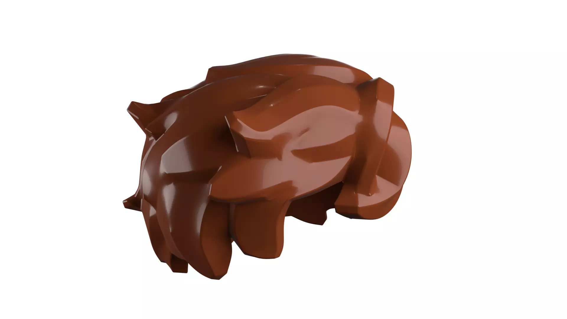 Custom3Dprint Minifigure Accessory - Minifigure Hair S2 - 072 3D print model_18