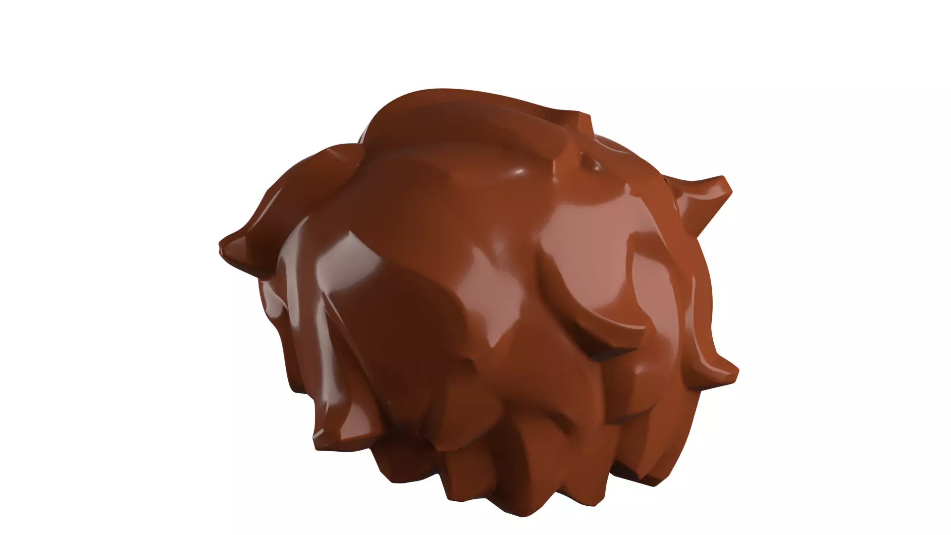 Custom3Dprint Minifigure Accessory - Minifigure Hair S2 - 072 3D print model_52