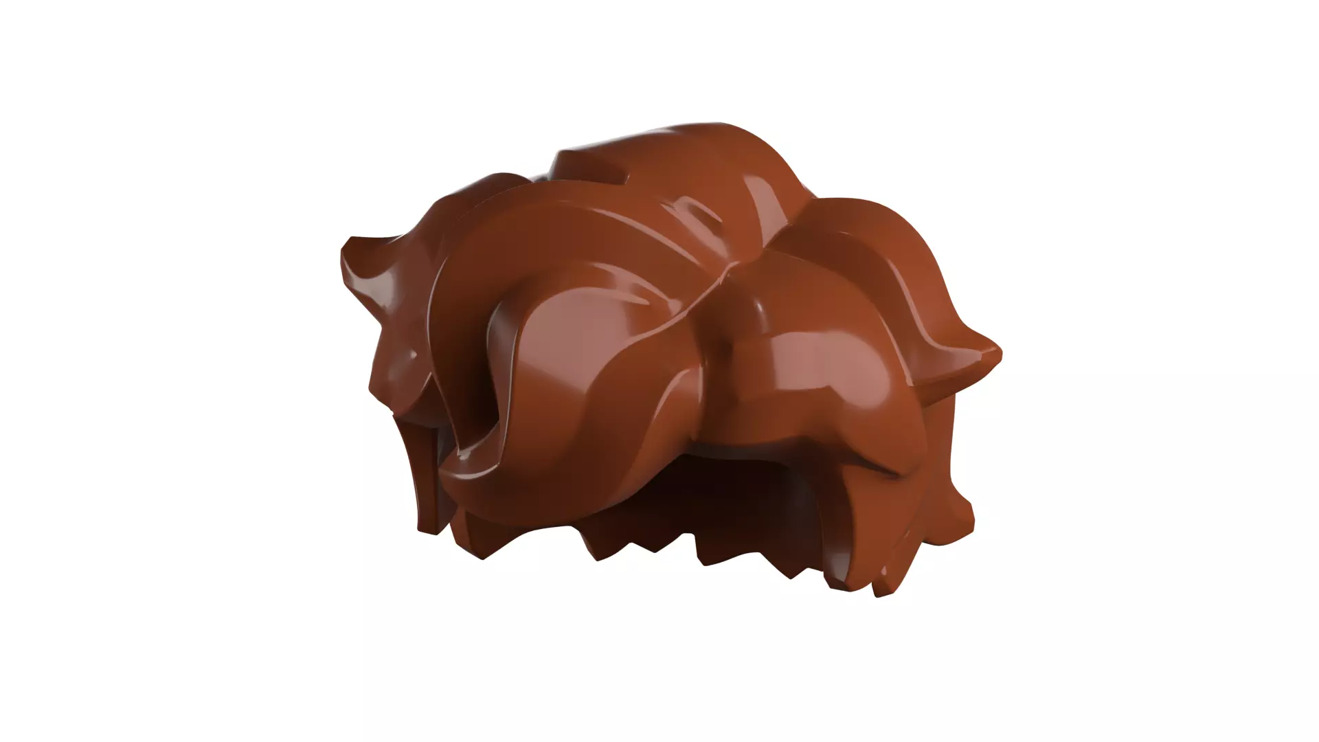 Custom3Dprint Minifigure Accessory - Minifigure Hair S2 - 072 3D print model_82