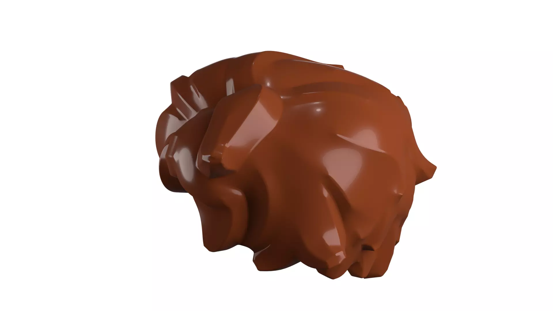 Custom3Dprint Minifigure Accessory - Minifigure Hair S2 - 072 3D print model_64