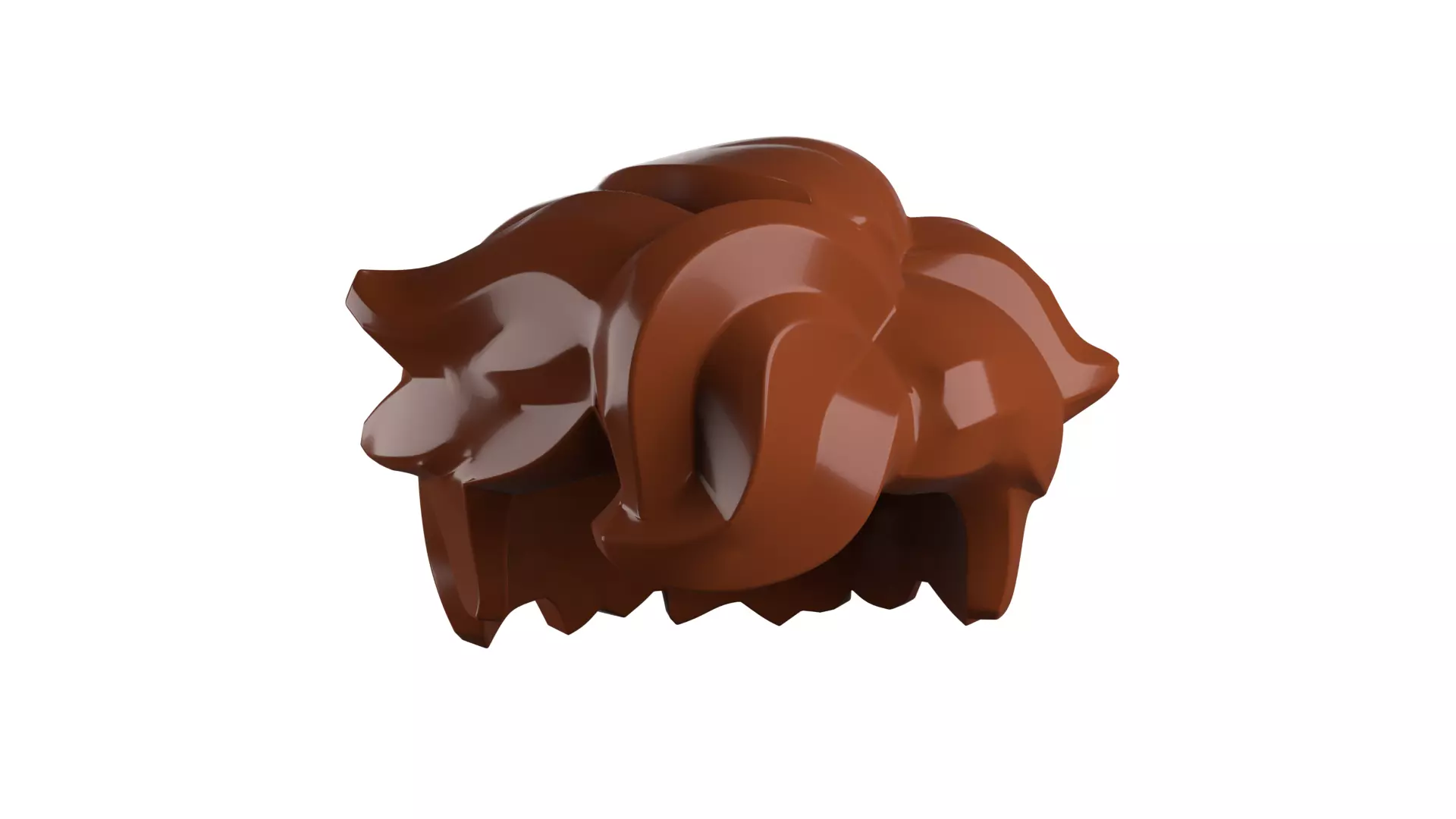 Custom3Dprint Minifigure Accessory - Minifigure Hair S2 - 072 3D print model_5