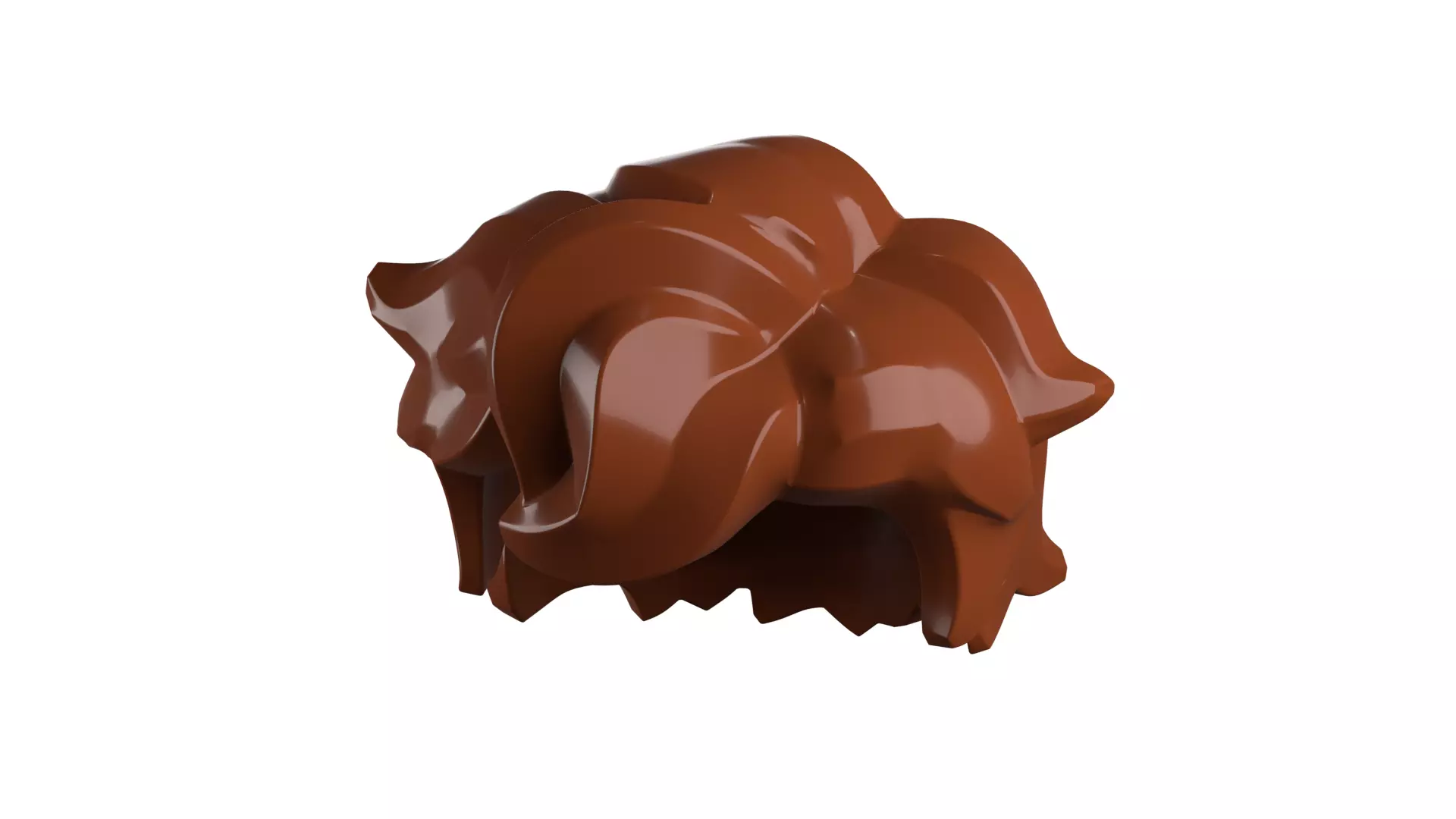 Custom3Dprint Minifigure Accessory - Minifigure Hair S2 - 072 3D print model_83