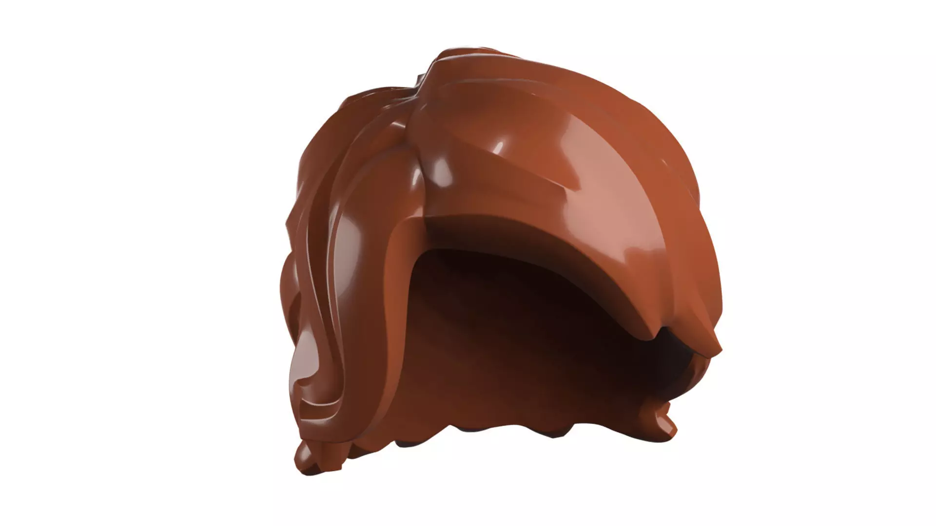 Custom3Dprint Minifigure Accessory - Minifigure Hair S2 - 073 3D print model_0