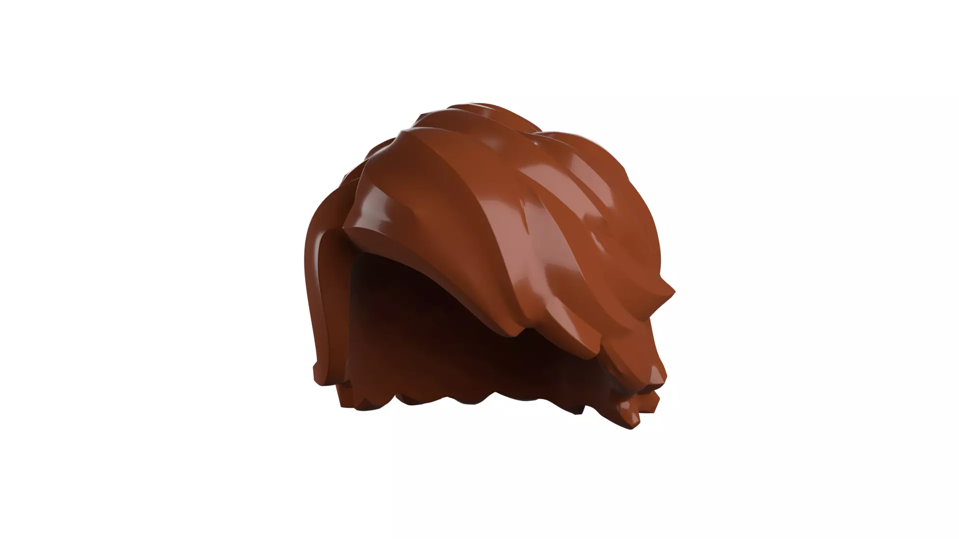 Custom3Dprint Minifigure Accessory - Minifigure Hair S2 - 073 3D print model_36